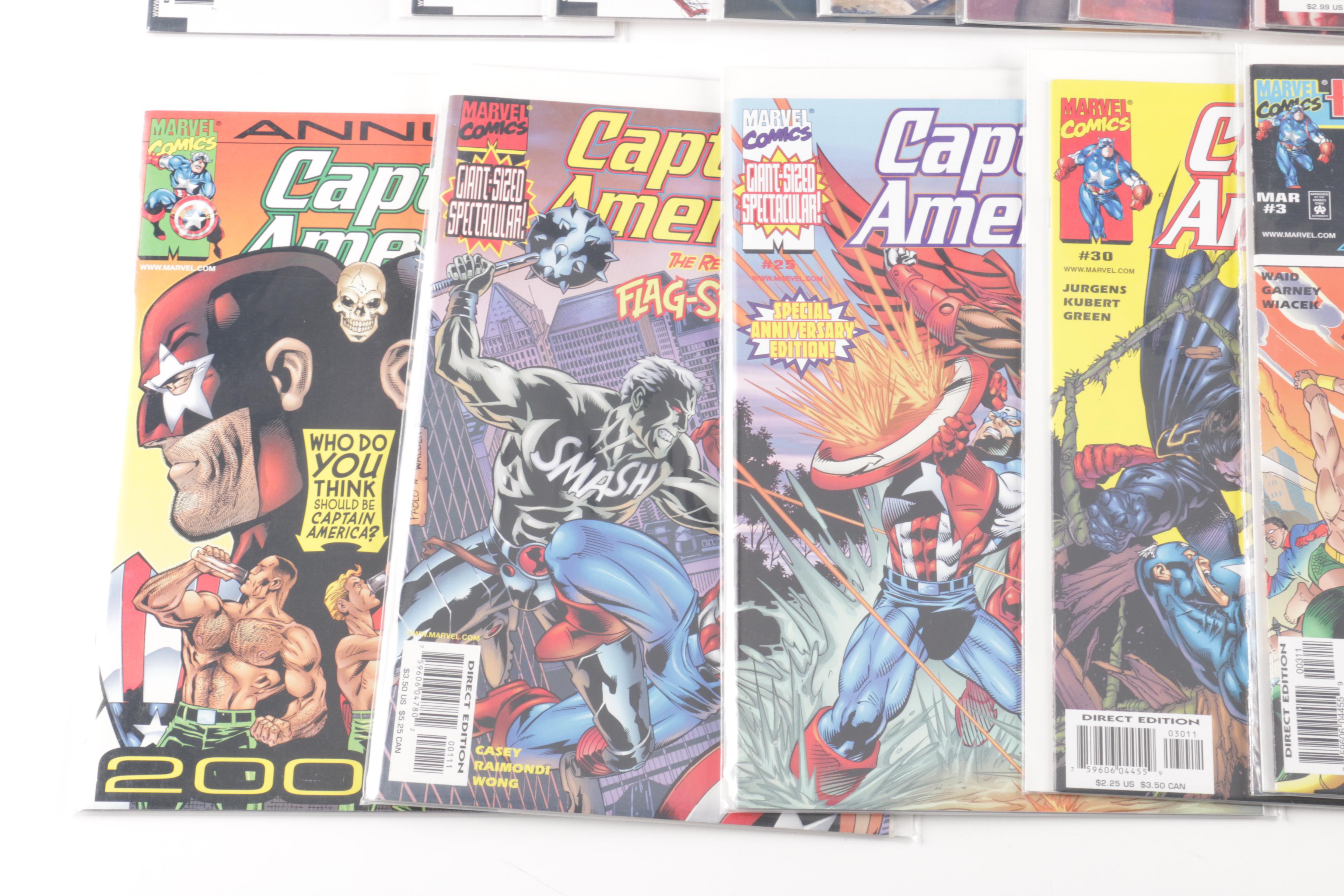 Modern Age Comics "Captain America" Comics