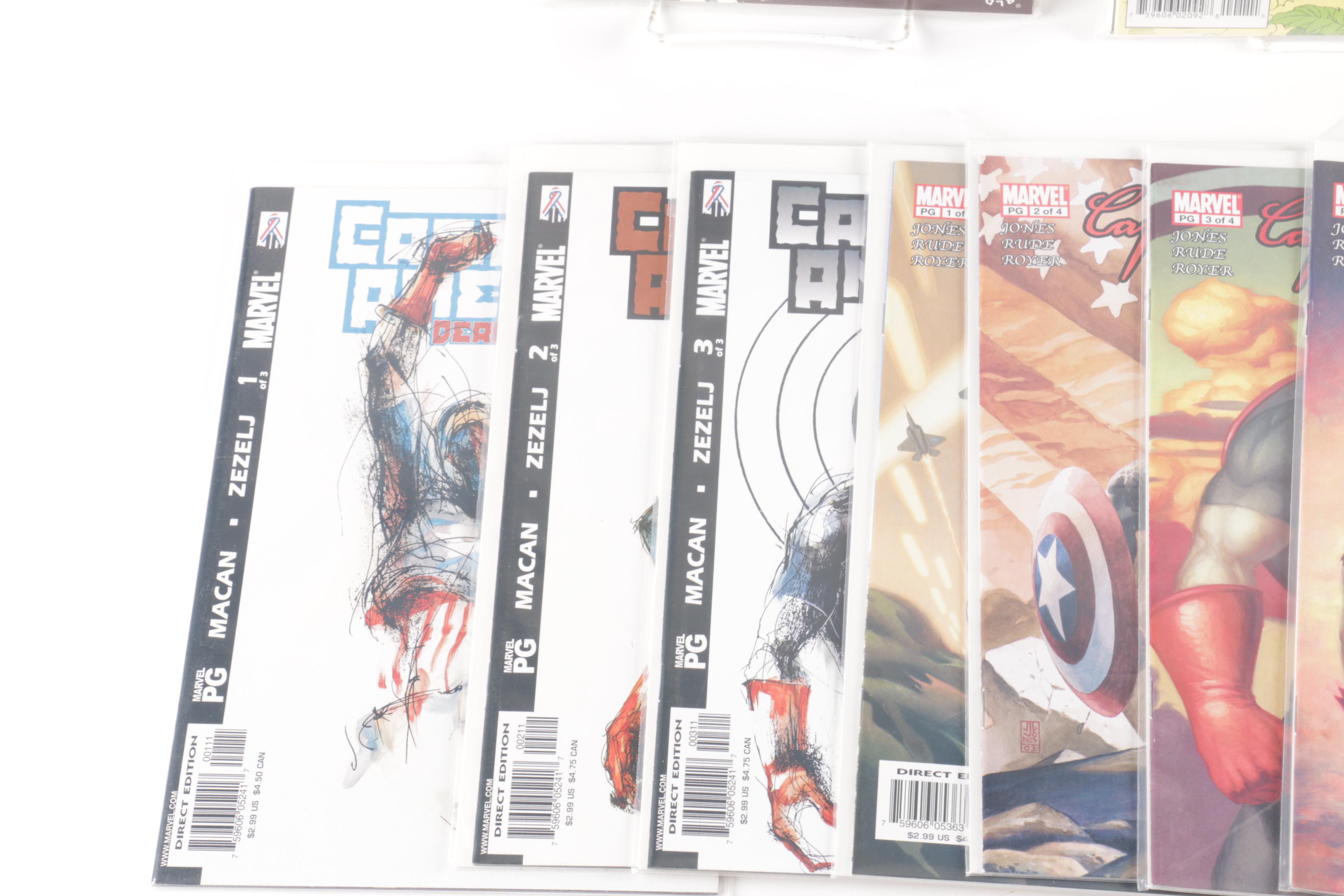 Modern Age Comics "Captain America" Comics