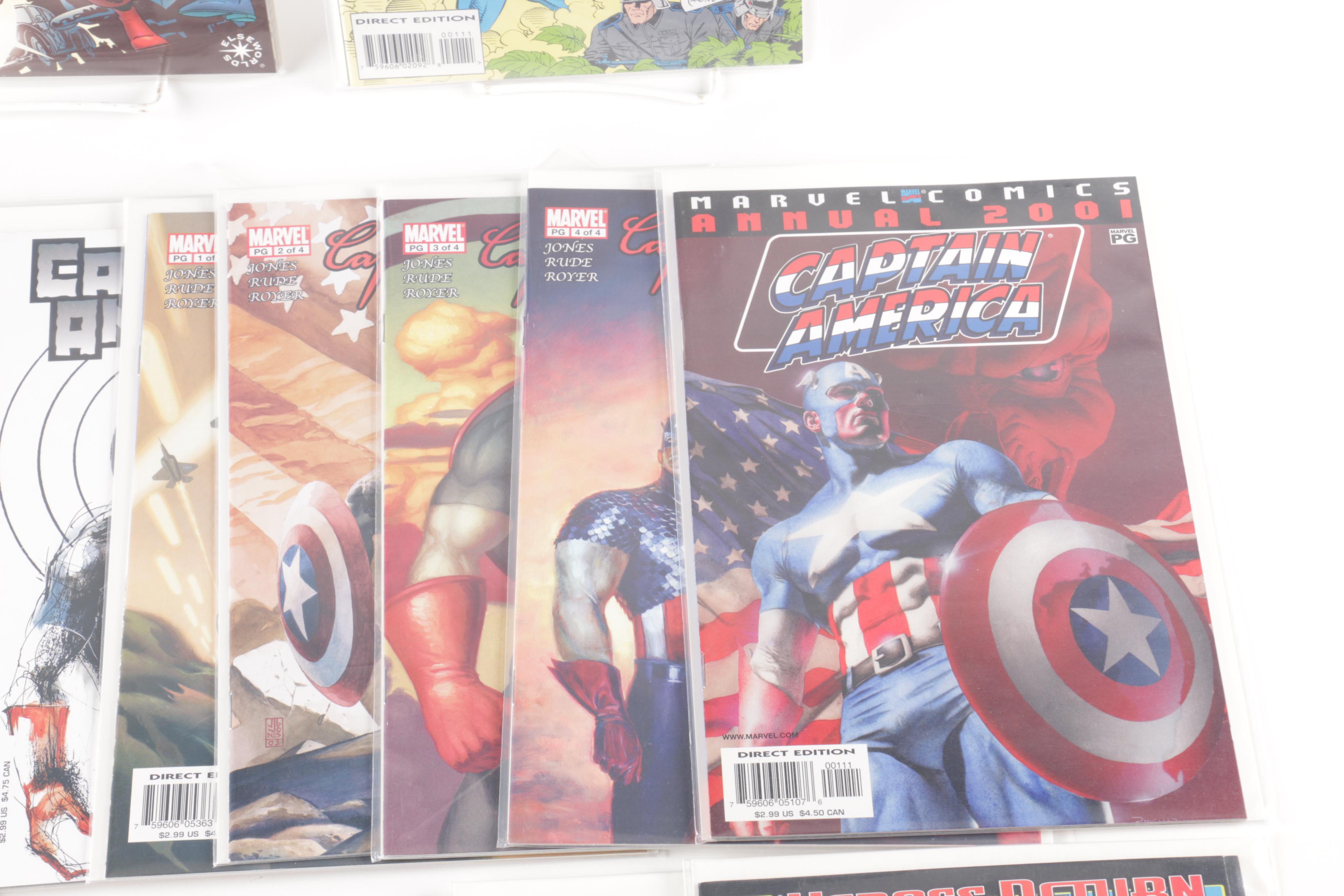 Modern Age Comics "Captain America" Comics