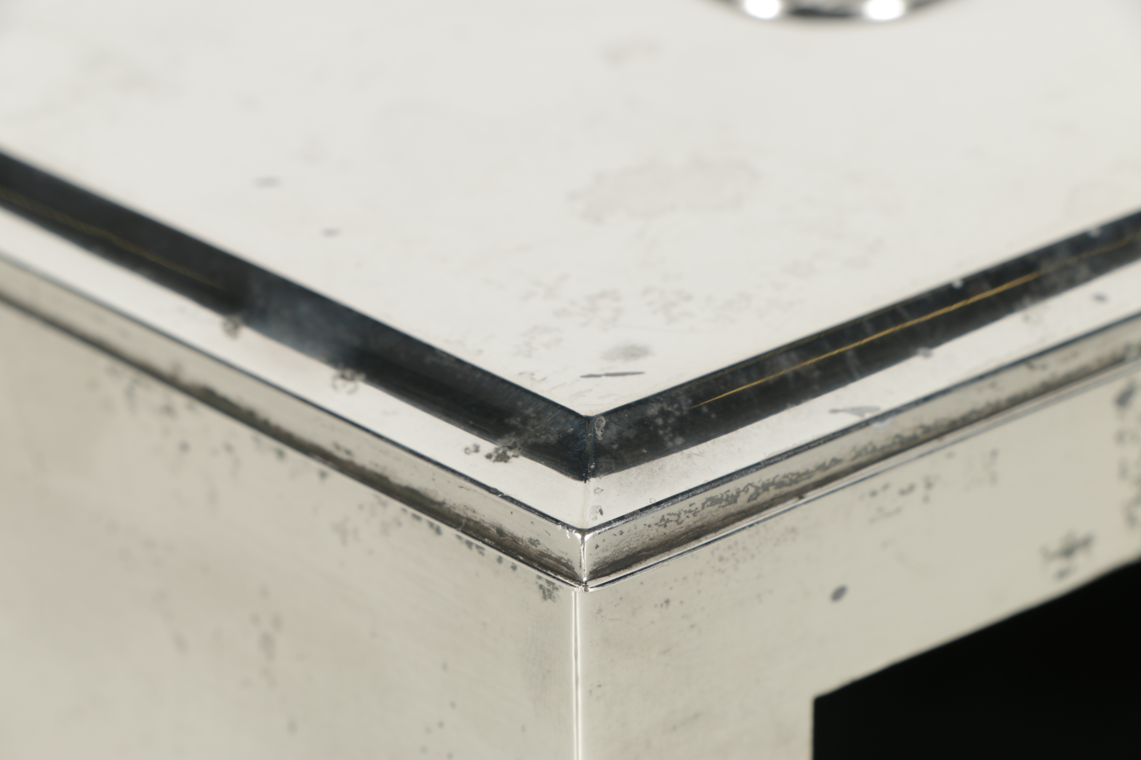 Blake-Clarke Co. Sterling Silver "Serv-a-Smok" Cigarette Box for Franklin D. Roosevelt