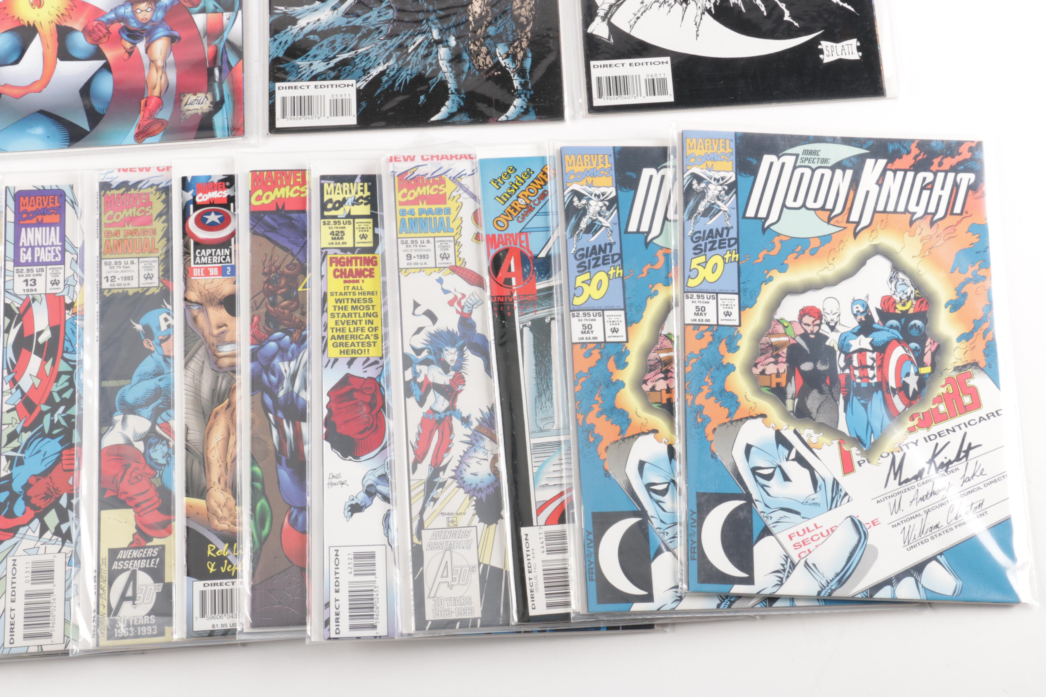 Modern Age Marvel Comic Books and Annuals