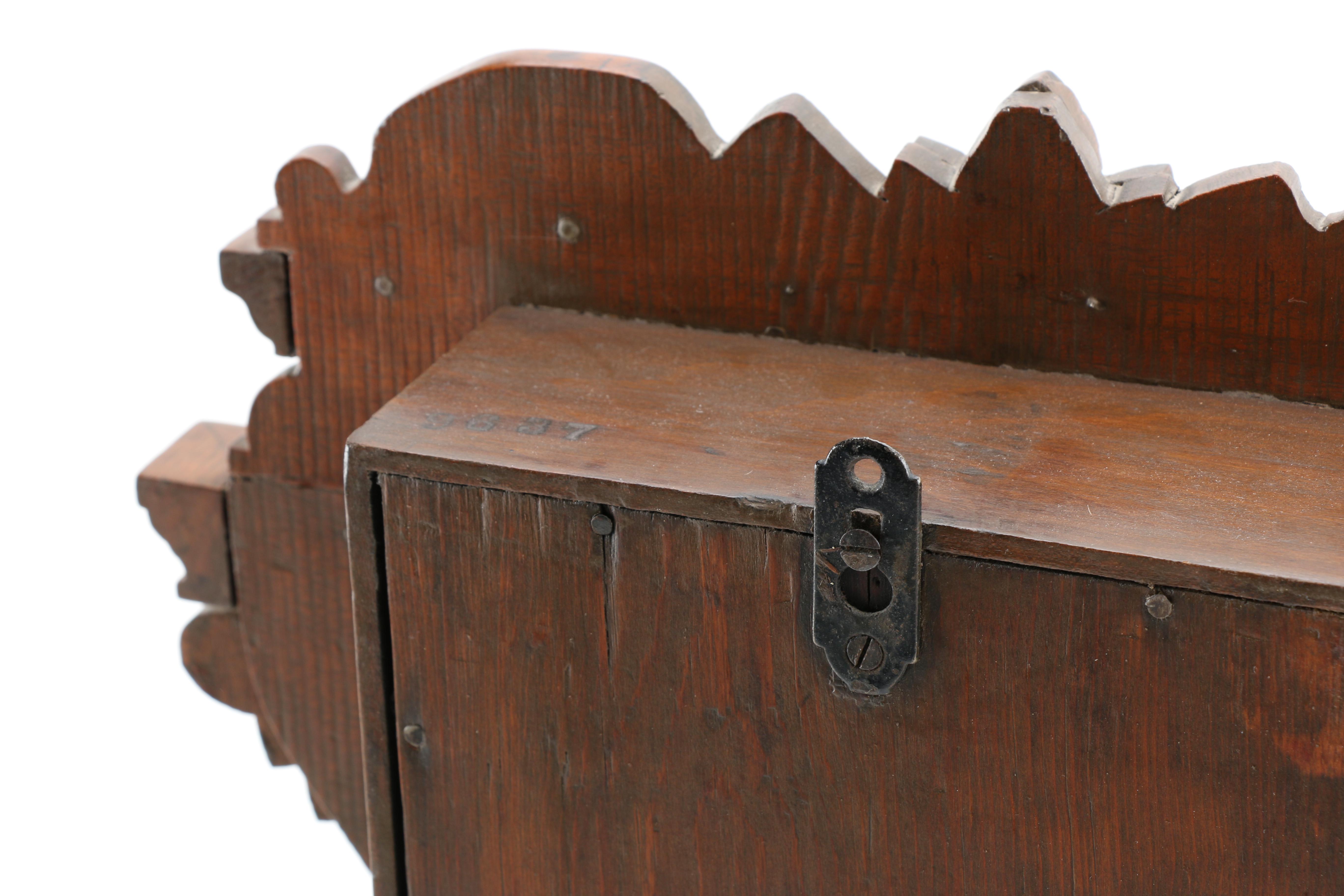 Wood and Brass Pendulum Clock