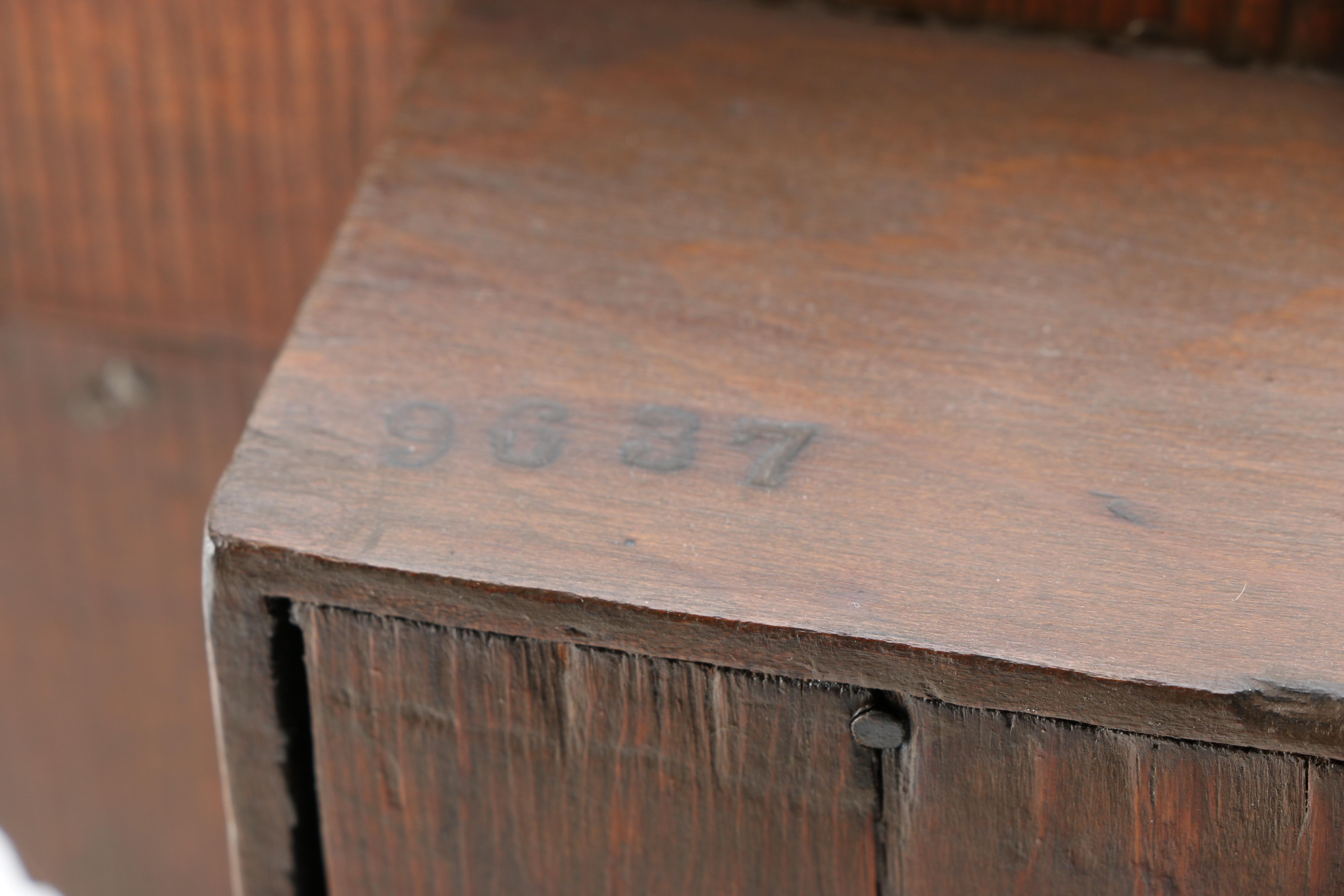 Wood and Brass Pendulum Clock