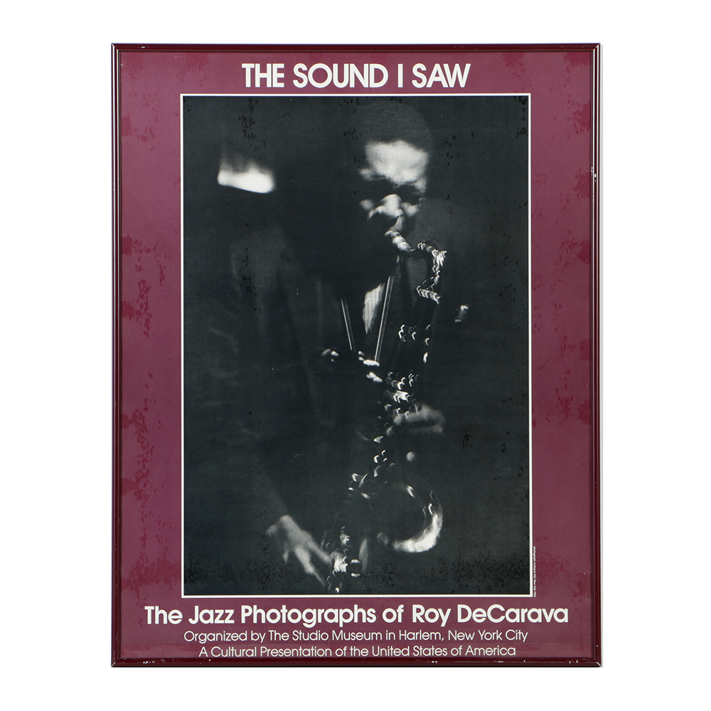 Halftone Exhibition Poster for Ray DeCarava Photographs