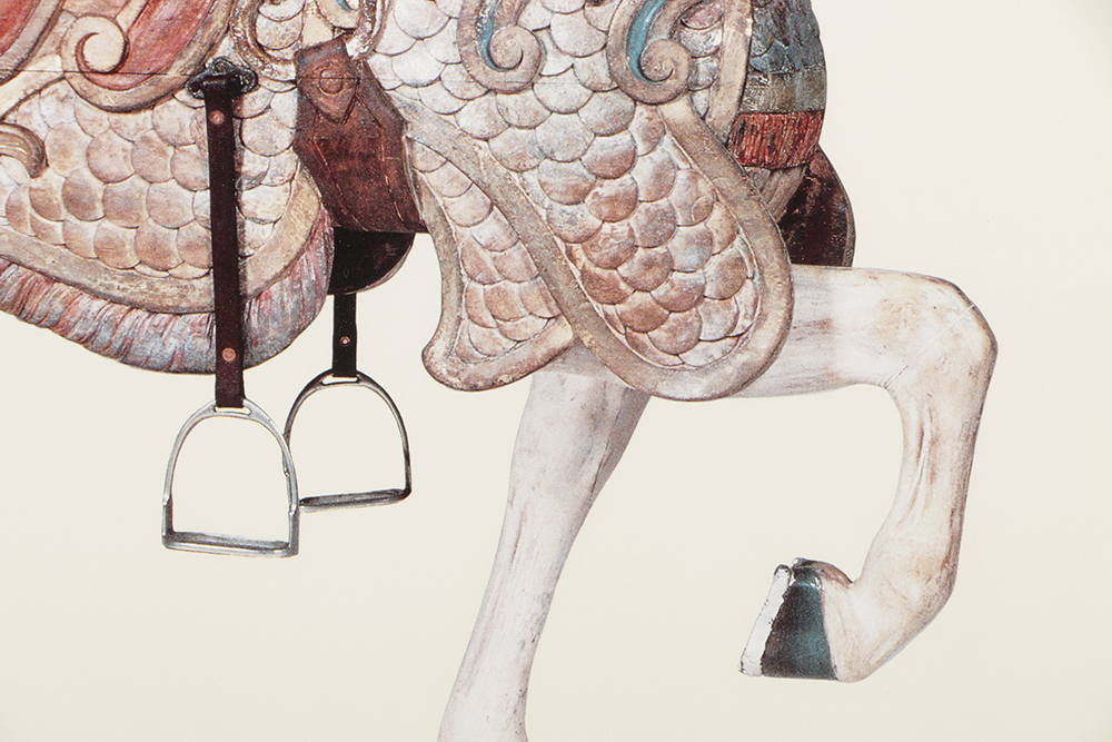 Spanish Offset Lithograph Exhibition Poster of American Folk Art