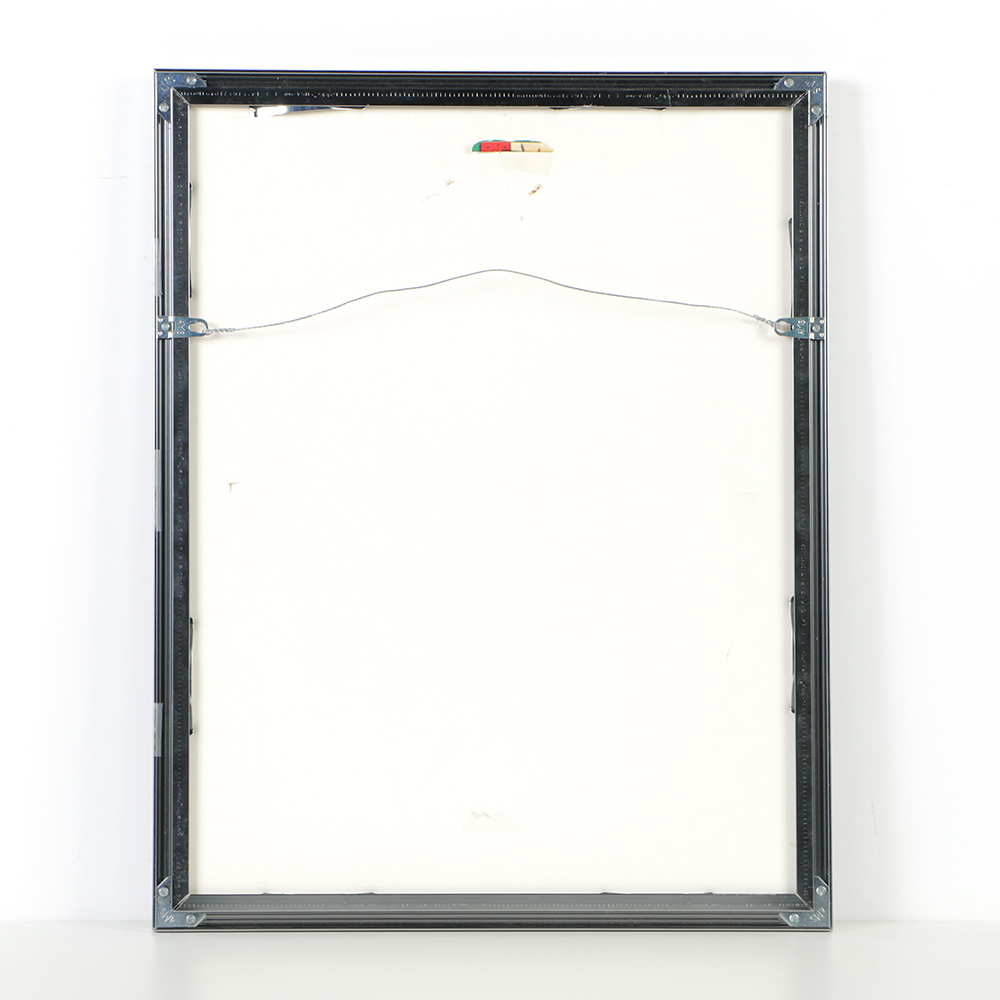 Spanish Offset Lithograph Exhibition Poster of American Folk Art