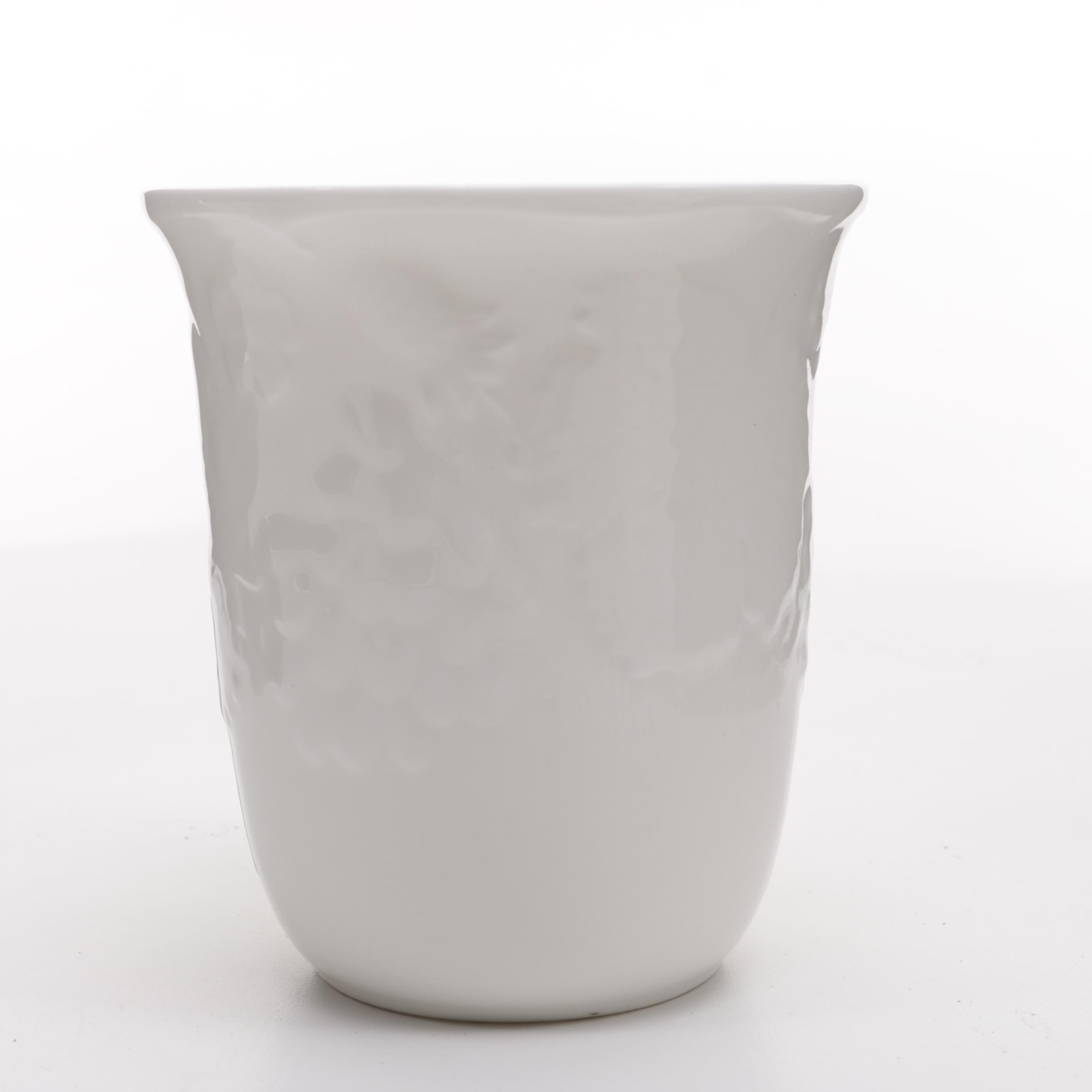 Wedgwood "Strawberry and Vine" Bone China Mugs