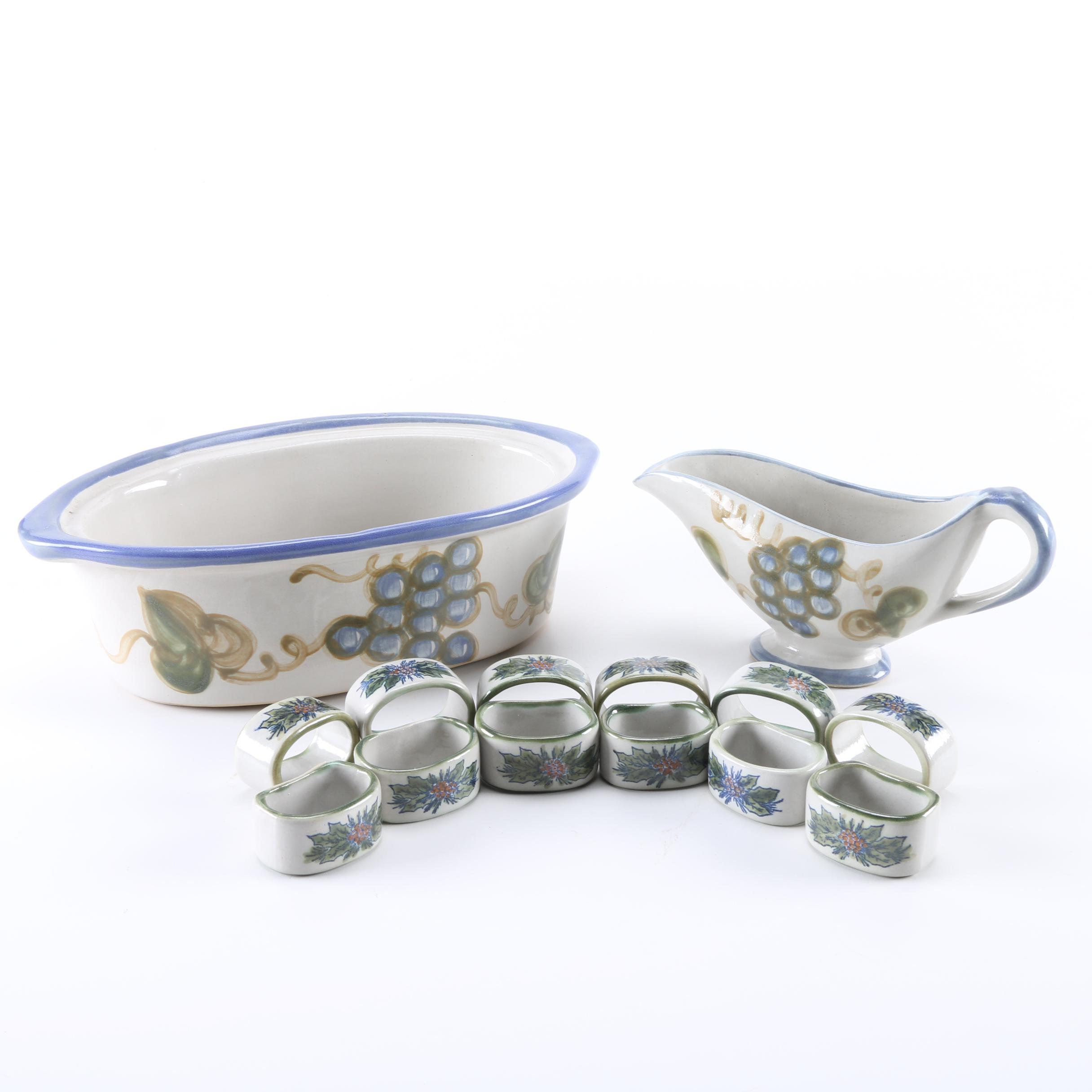 Assorted Tableware by Louisville Stoneware