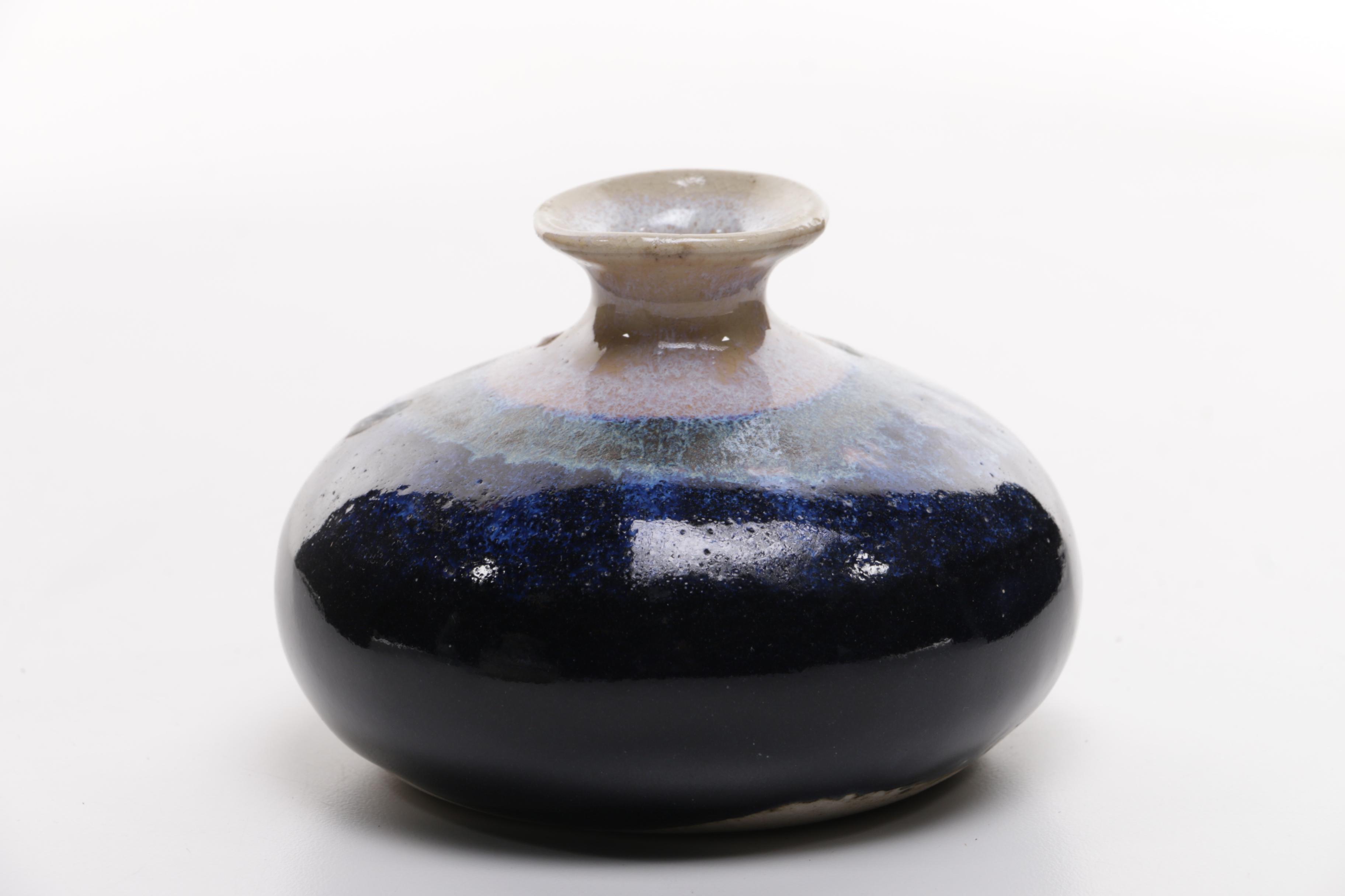 Assortment of Signed Pottery and a Frankoma Vase