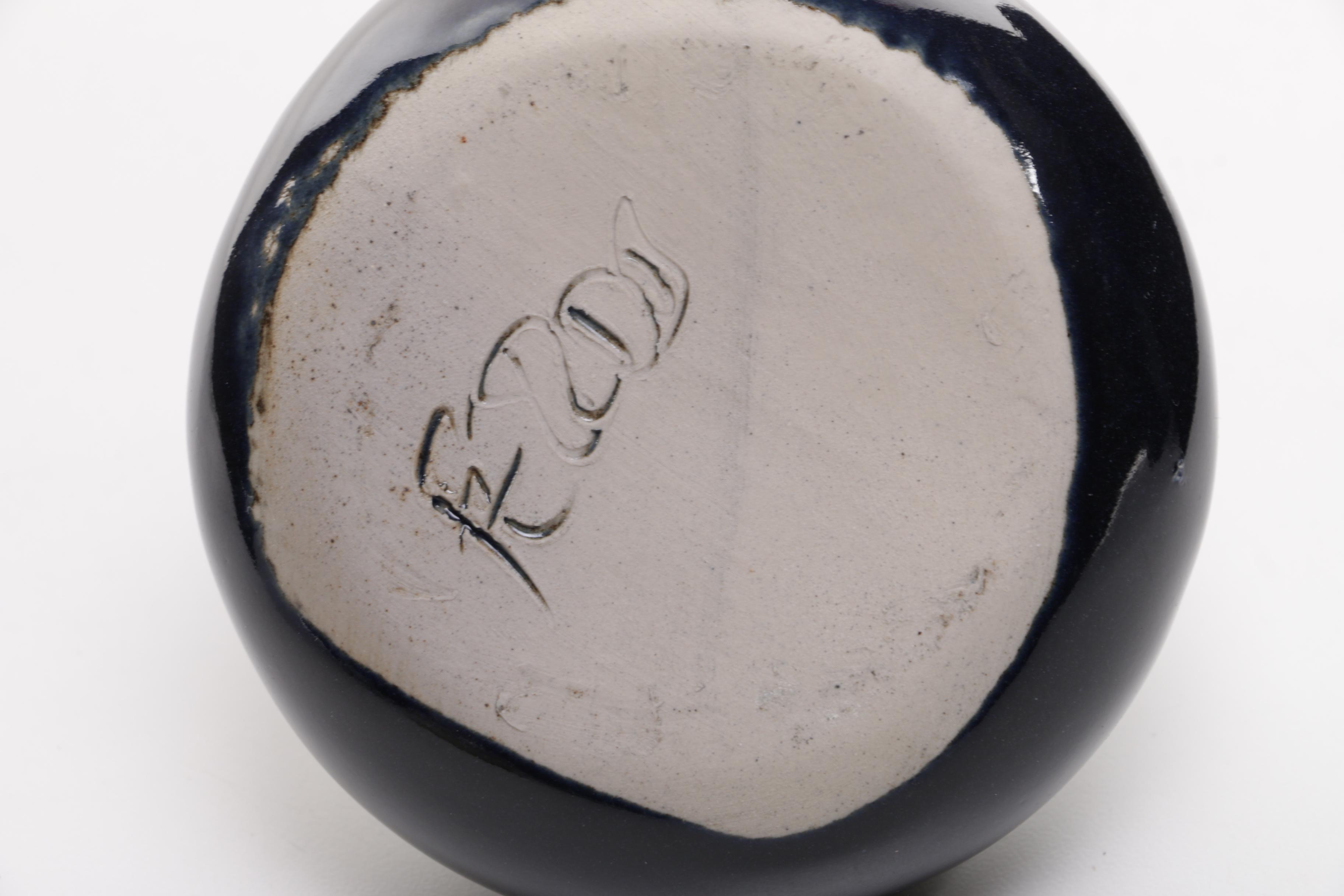 Assortment of Signed Pottery and a Frankoma Vase