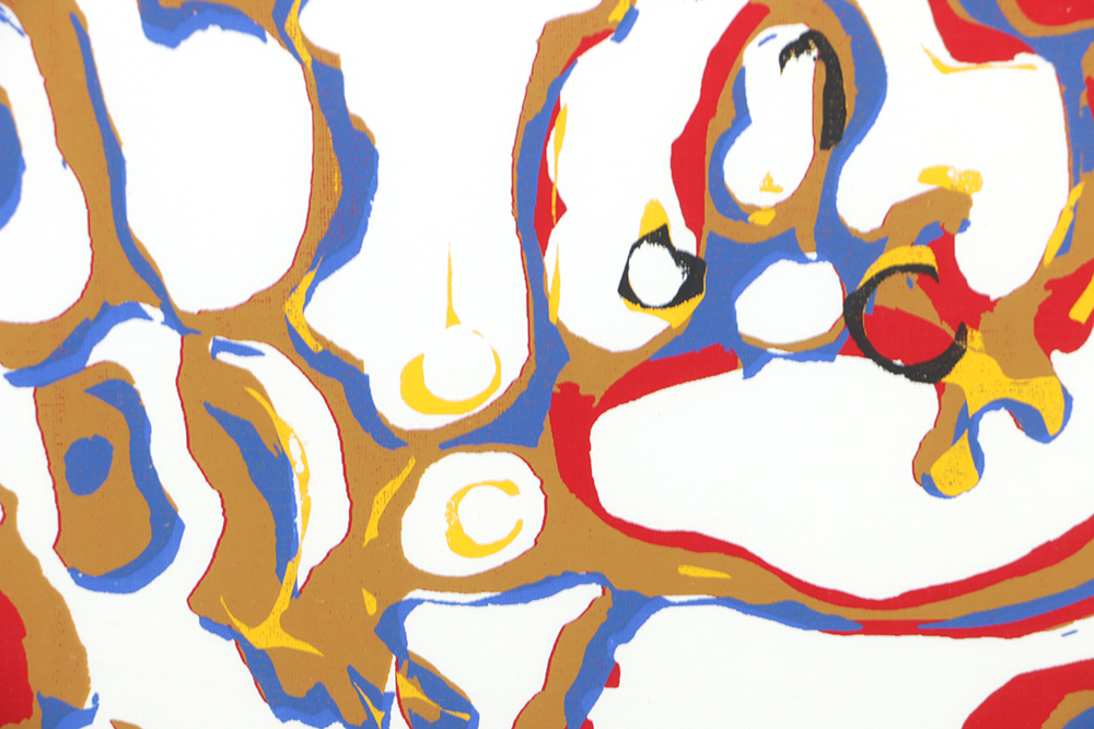 Limited Edition Serigraph on Paper "Pollera"