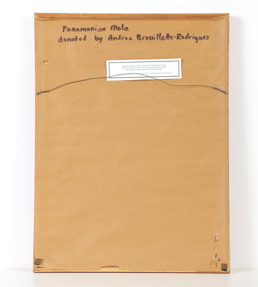 Limited Edition Serigraph on Paper "Pollera"