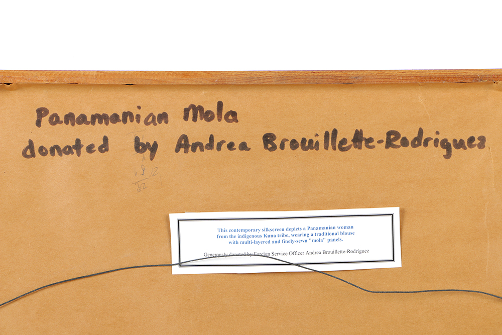 Limited Edition Serigraph on Paper "Pollera"