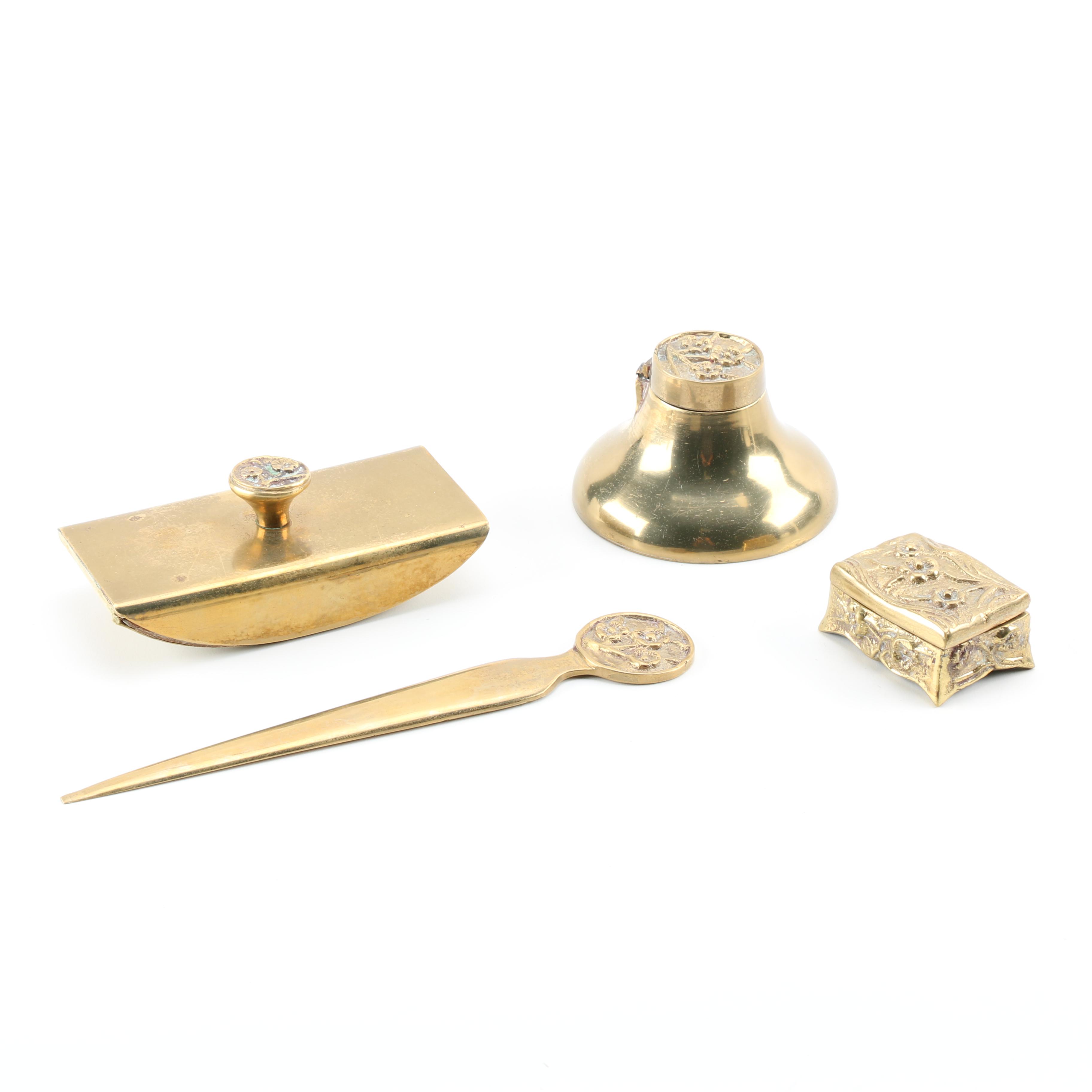 Brass Desk Supplies