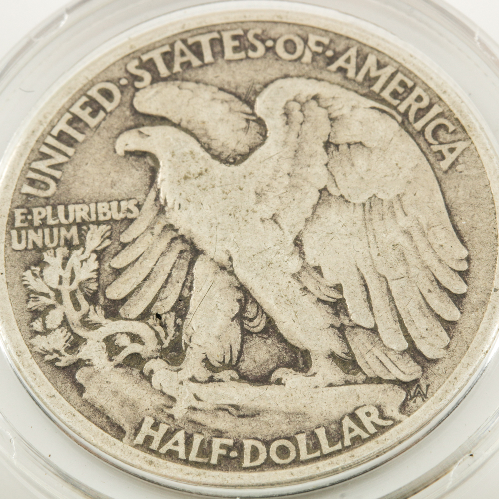 Two Walking Liberty Silver Half Dollars
