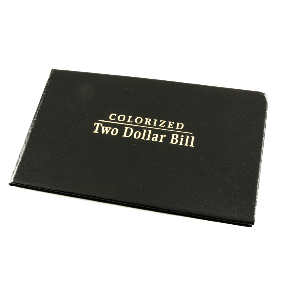 Colorized U.S. Two-Dollar Federal Reserve Note