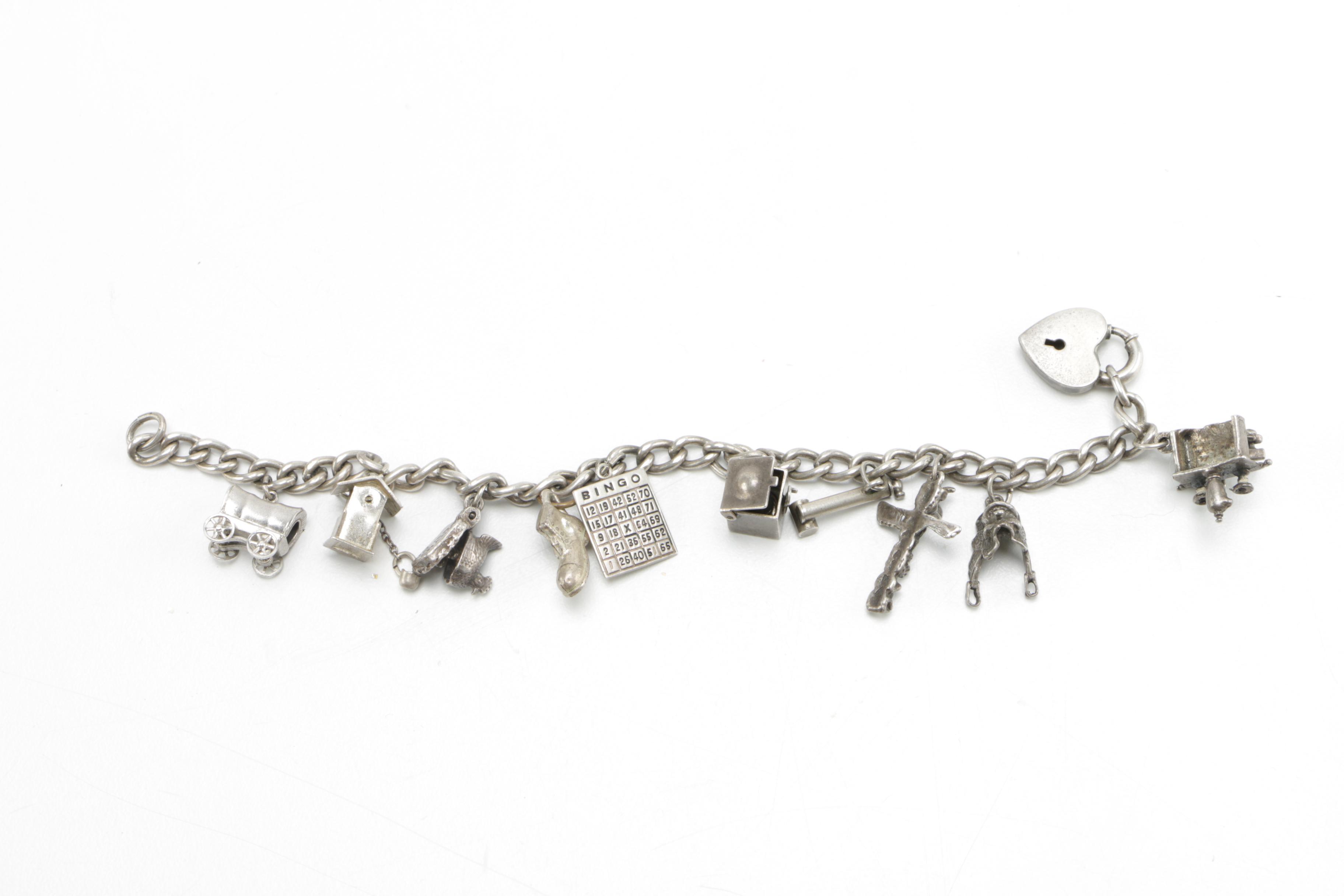 Sterling Charm Bracelets