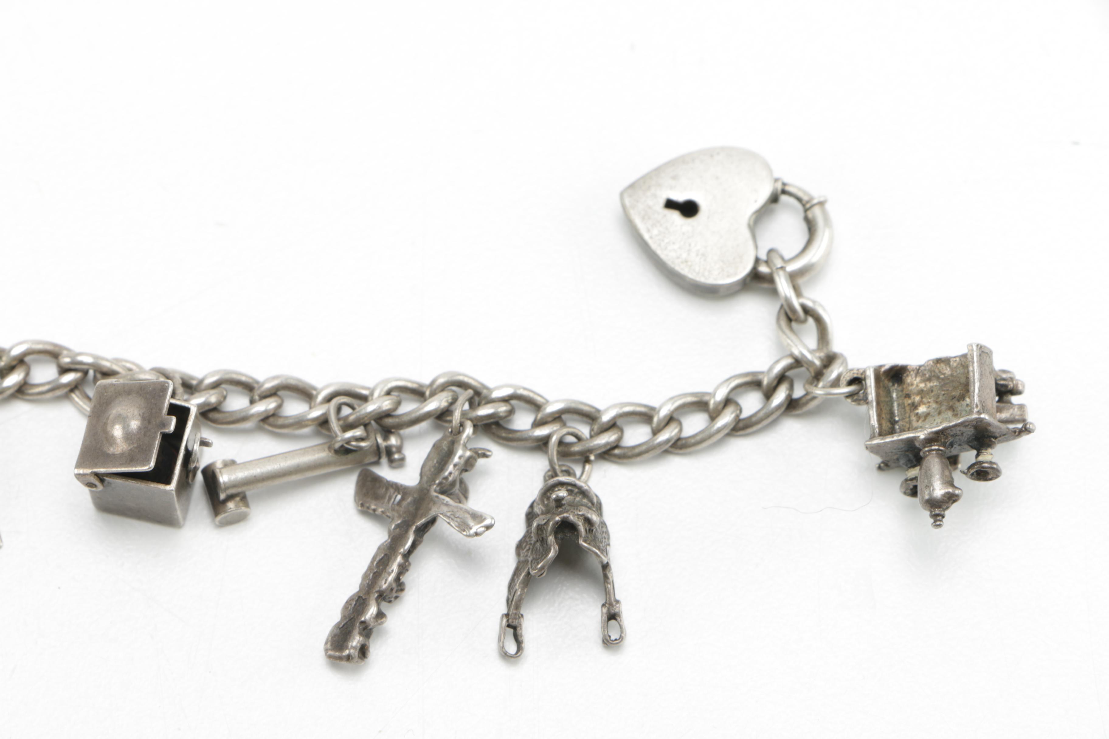 Sterling Charm Bracelets