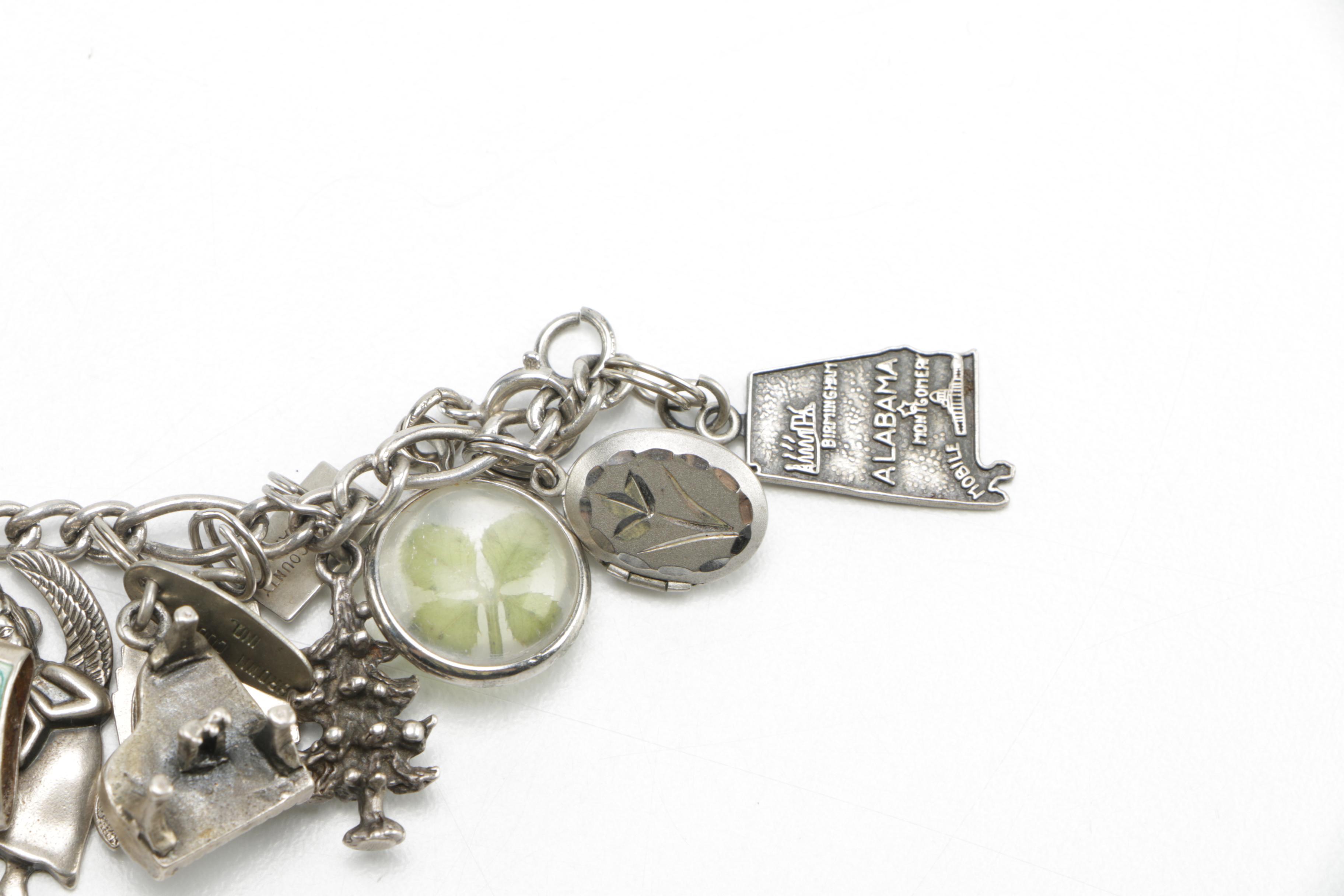 Sterling Charm Bracelets