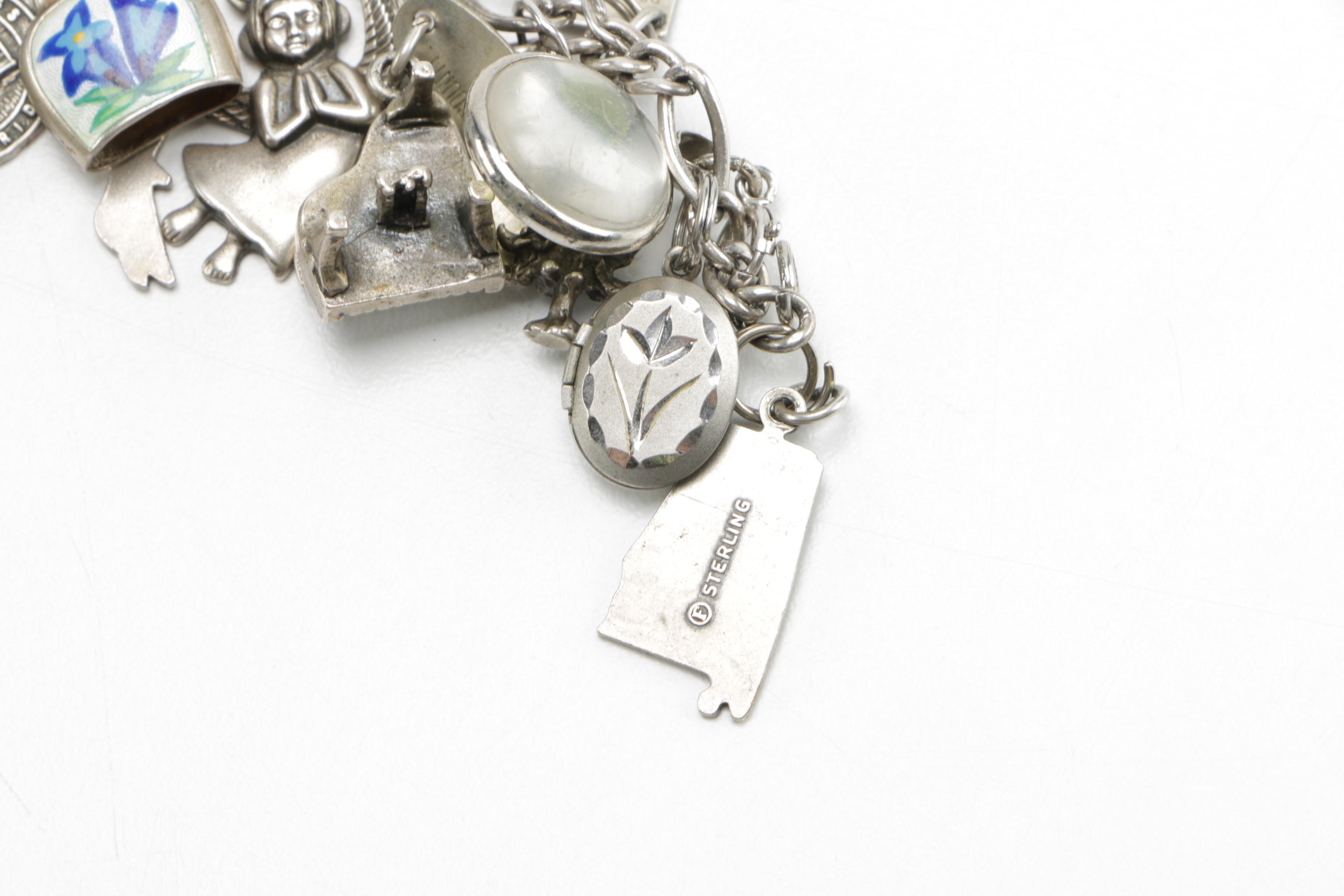 Sterling Charm Bracelets