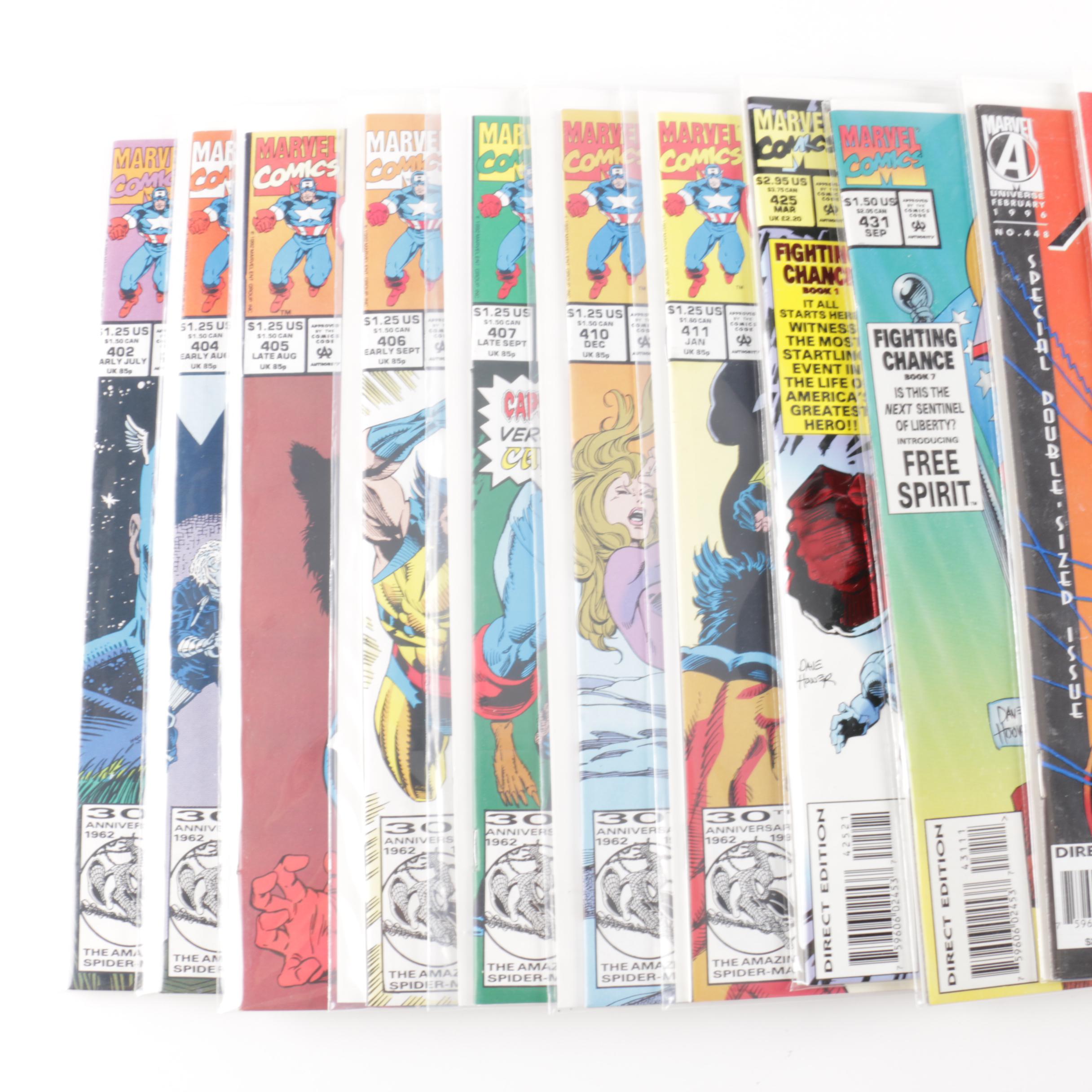 Various Modern Age "Captain America" Comics