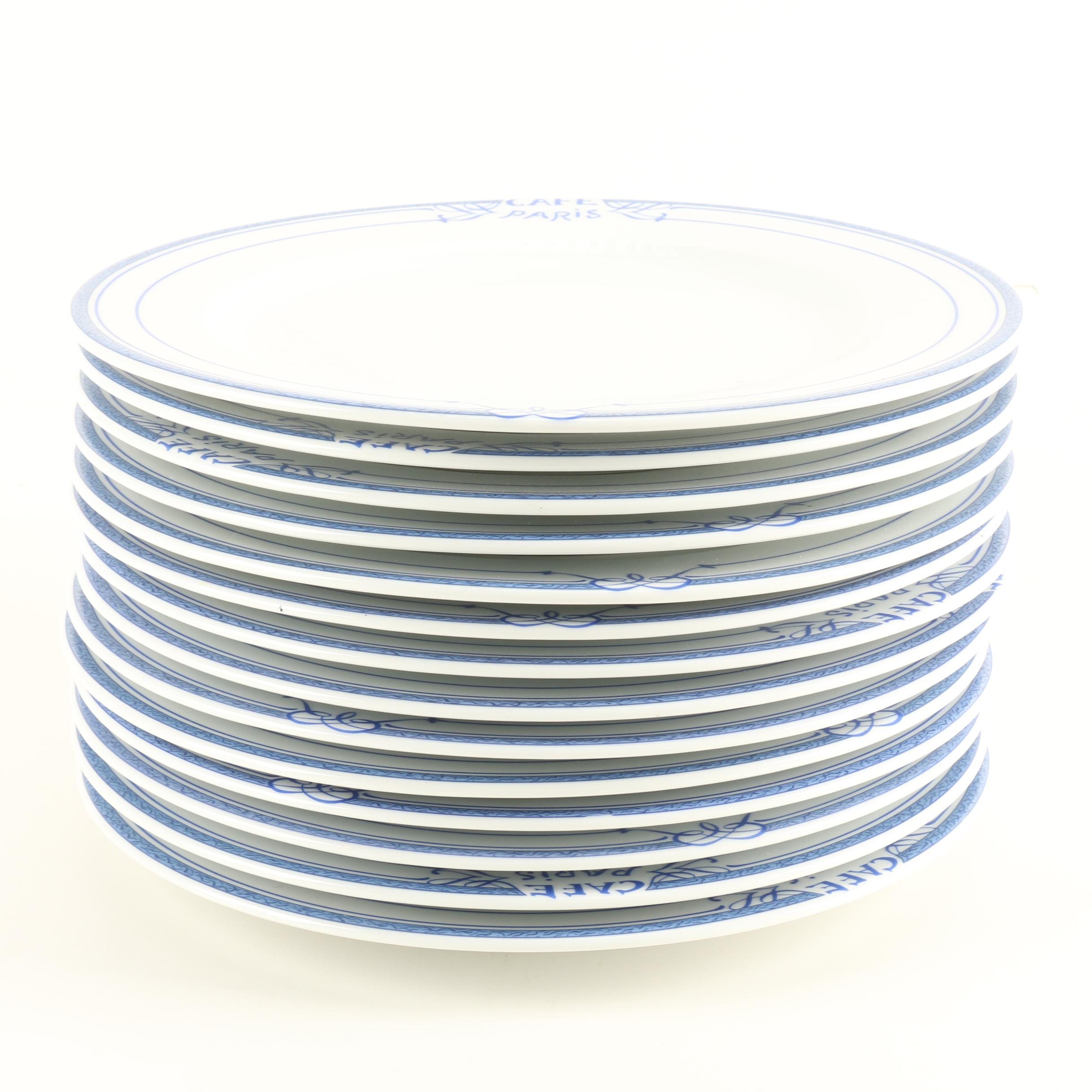 Les Residences des Bernadaud Paris "Cafe Paris" Tableware