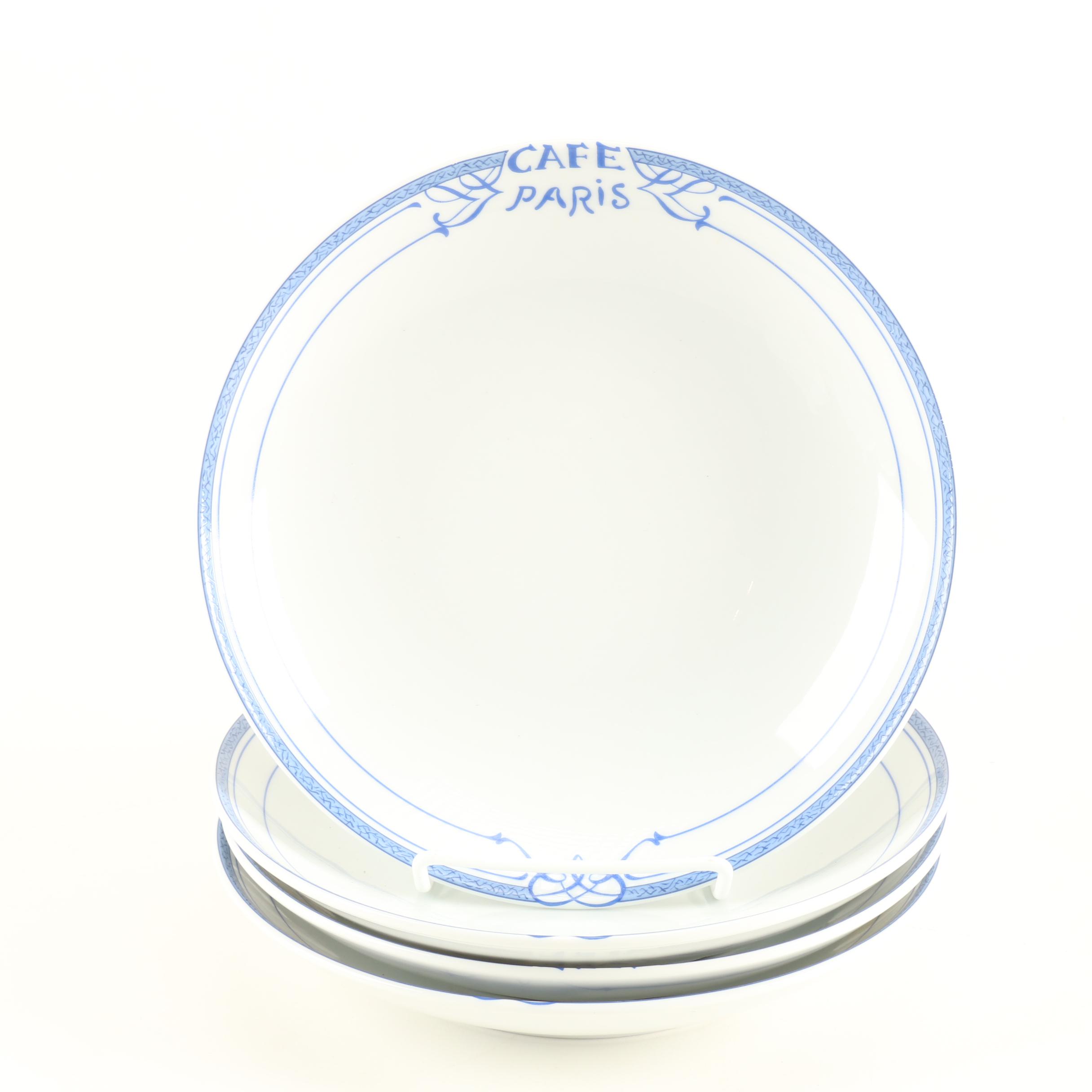 Les Residences des Bernadaud Paris "Cafe Paris" Tableware