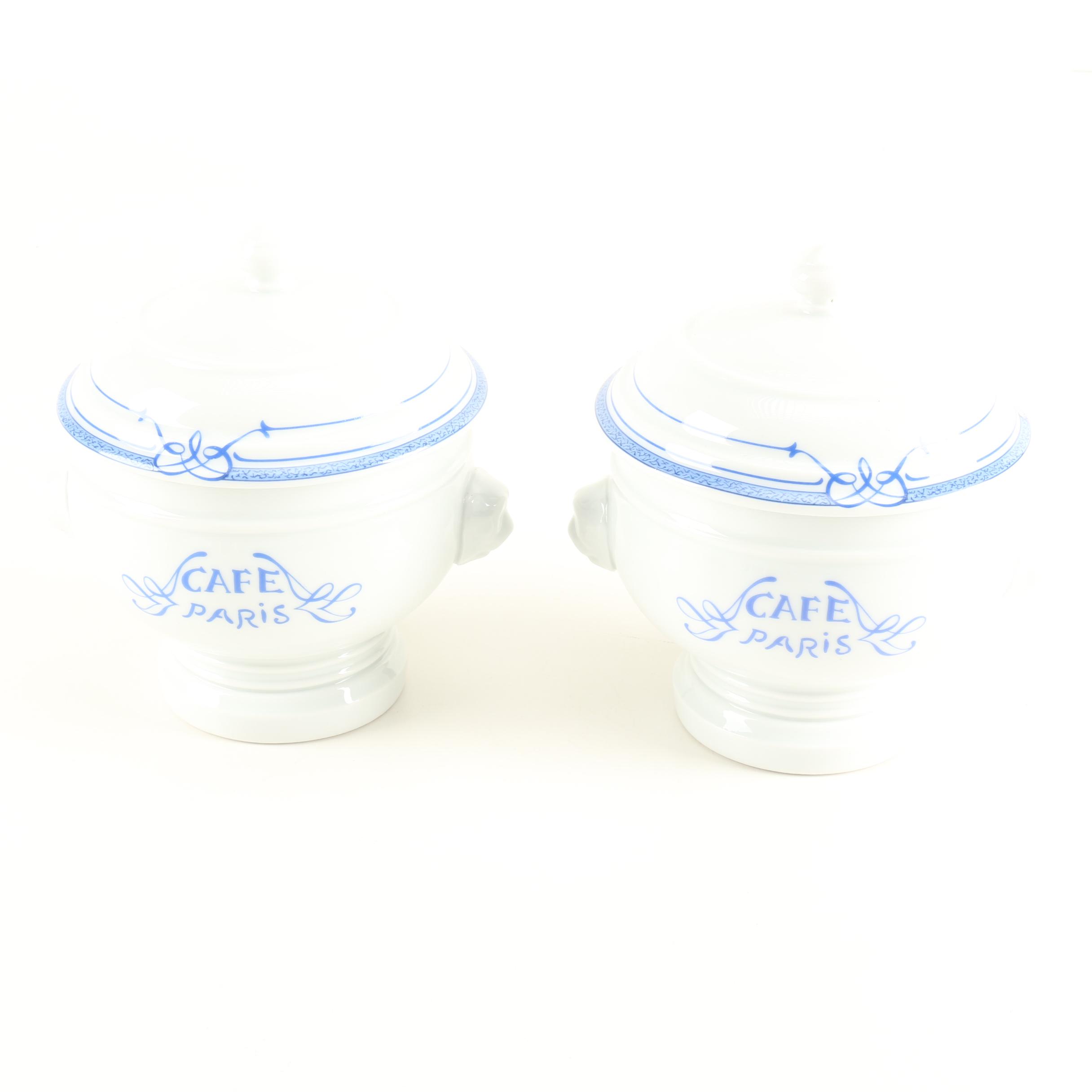 Les Residences des Bernadaud Paris "Cafe Paris" Tableware