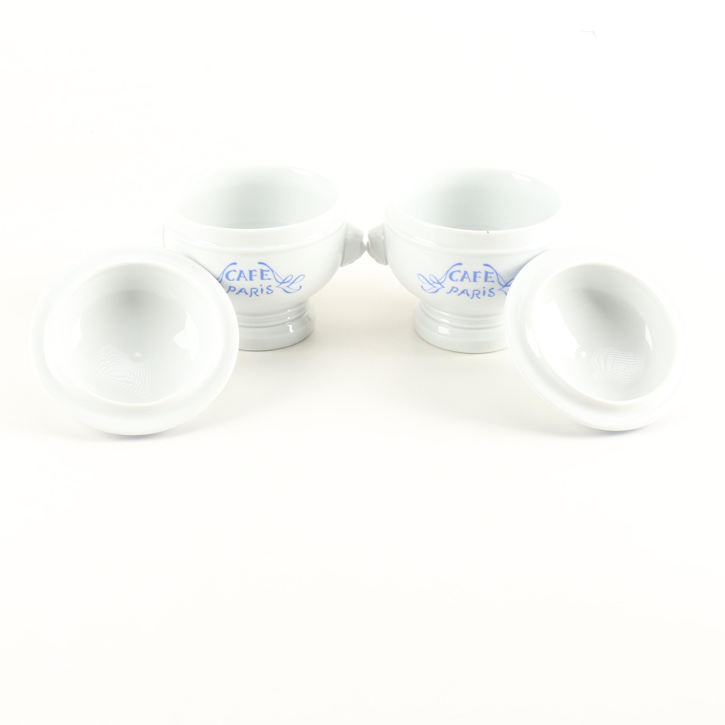 Les Residences des Bernadaud Paris "Cafe Paris" Tableware