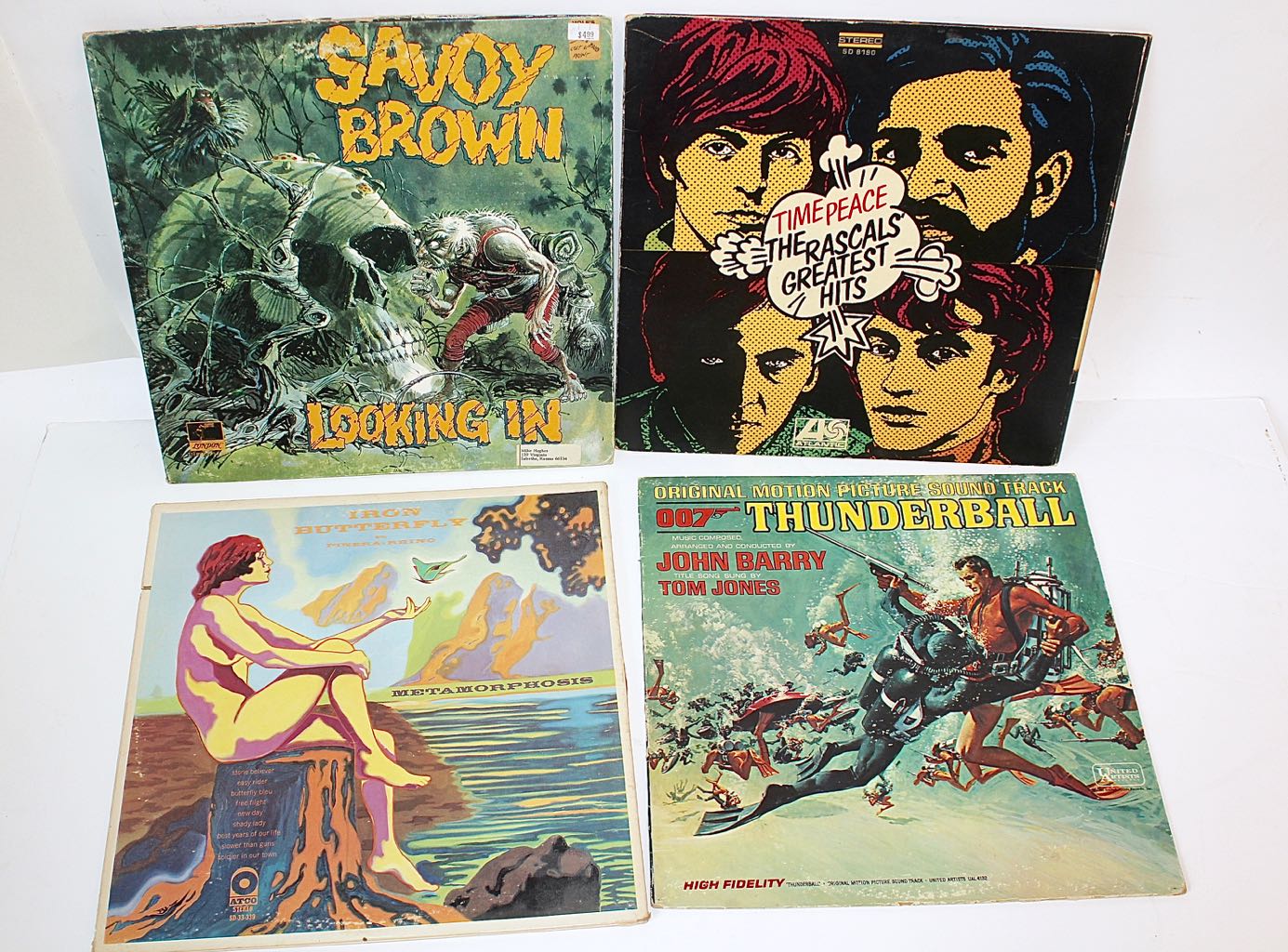 50 Classic Rock LP Covers; Rolling Stones, Van Halen, and More