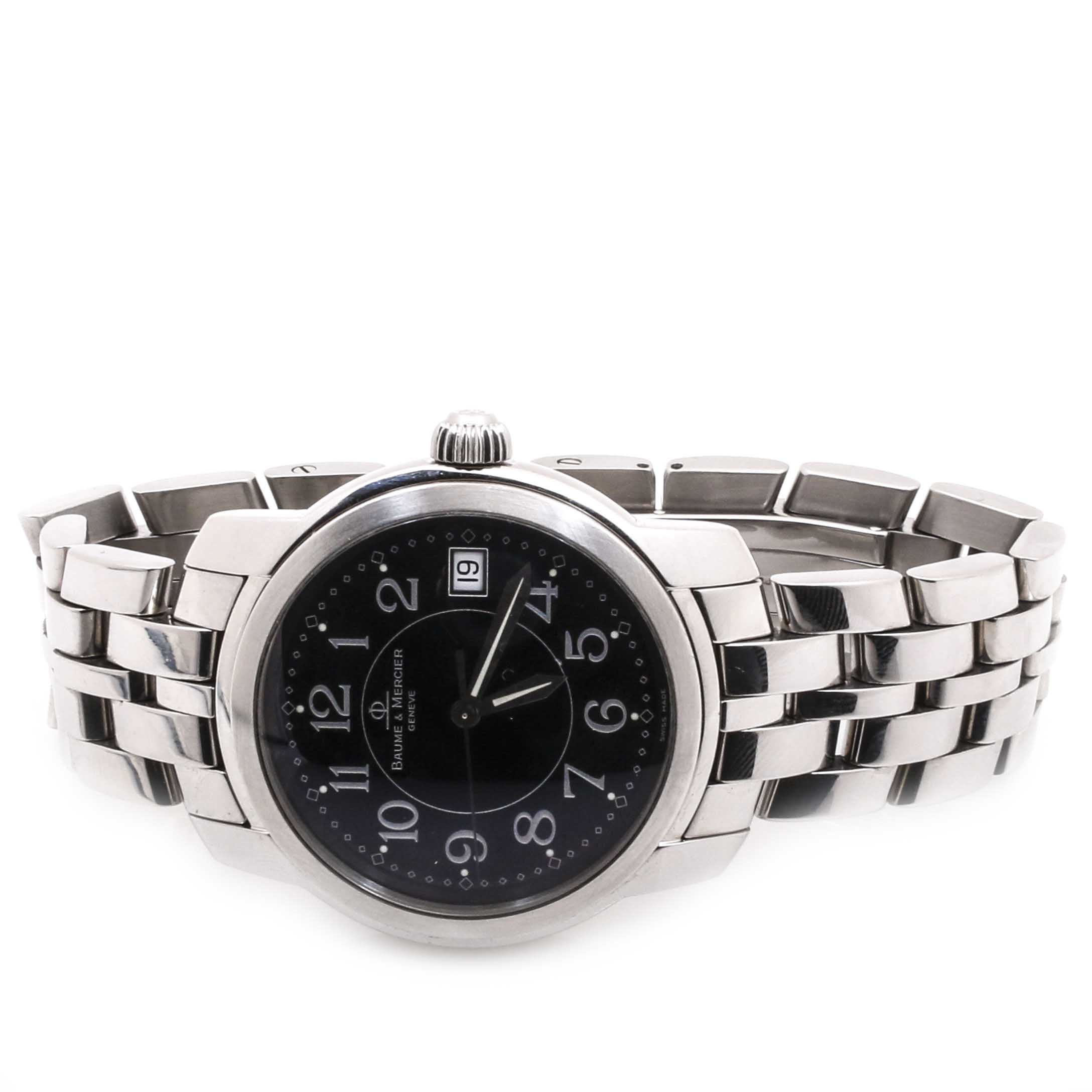 Stainless Steel Baume & Mercier Geneve Watch