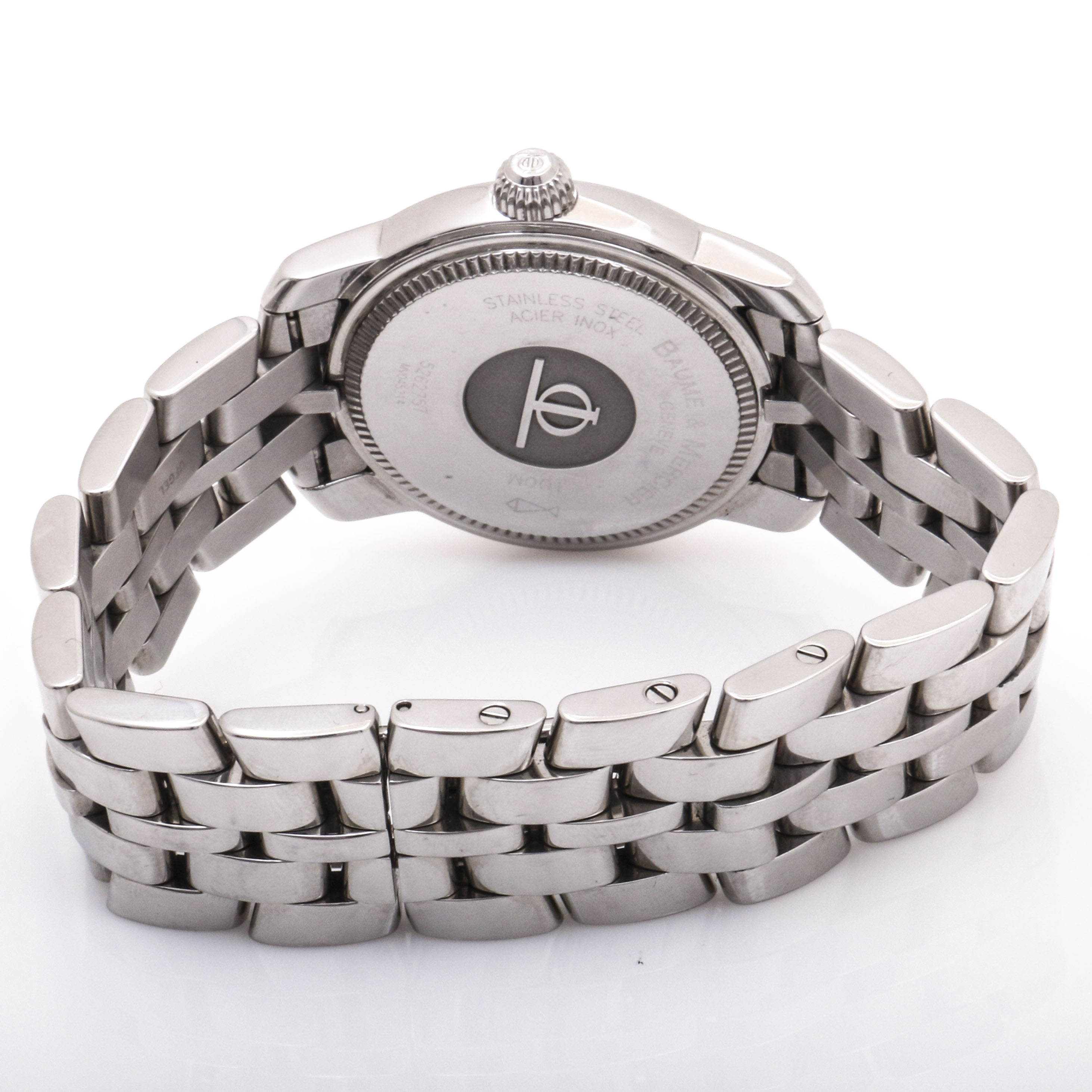 Stainless Steel Baume & Mercier Geneve Watch