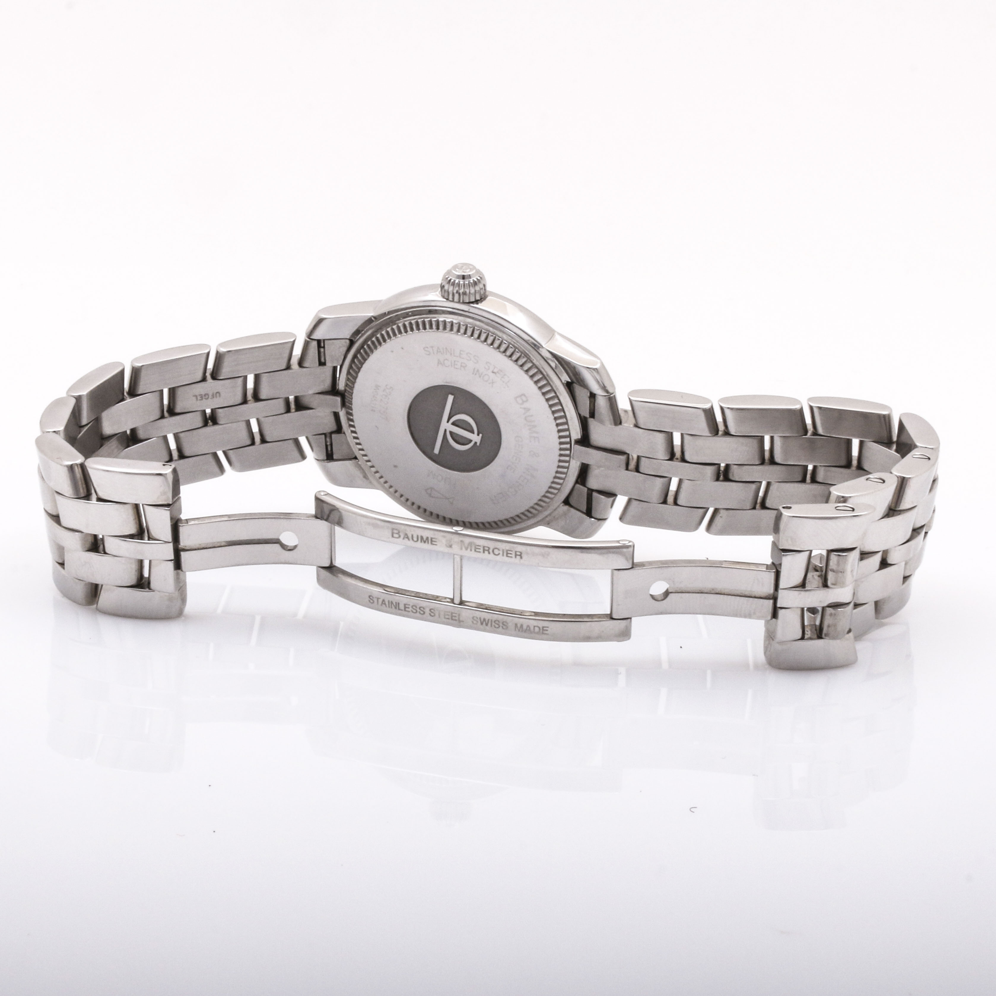 Stainless Steel Baume & Mercier Geneve Watch