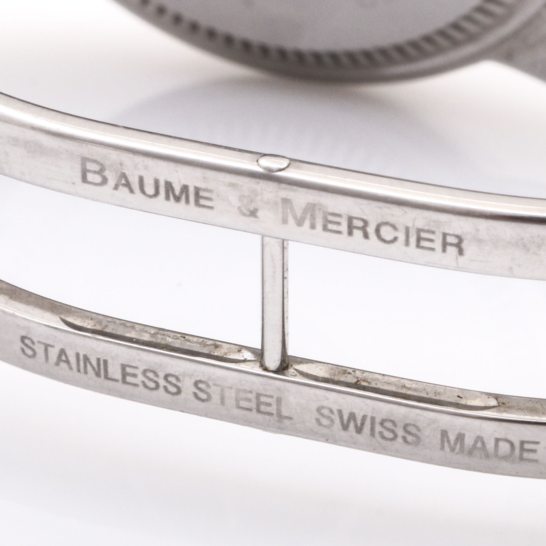 Stainless Steel Baume & Mercier Geneve Watch