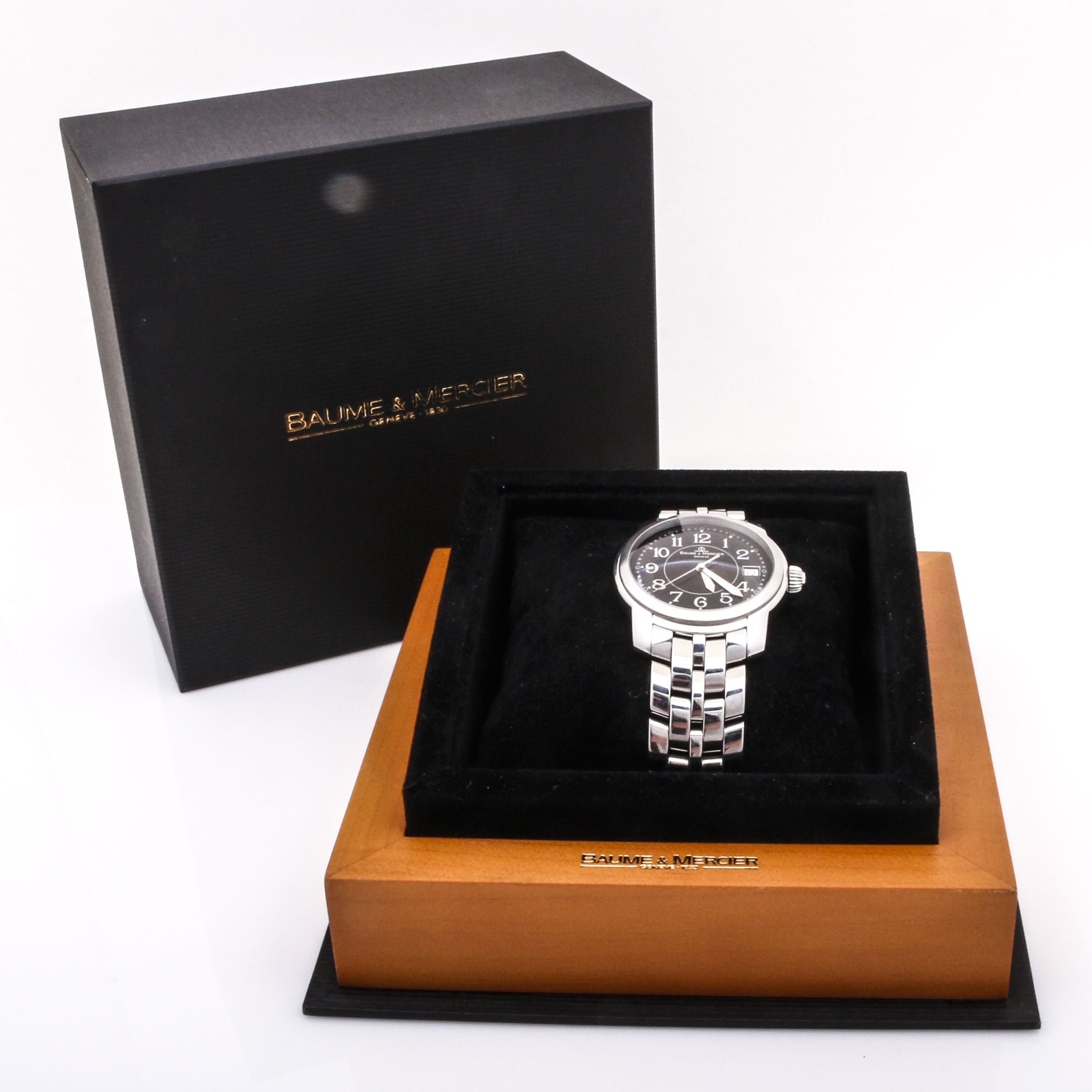 Stainless Steel Baume & Mercier Geneve Watch