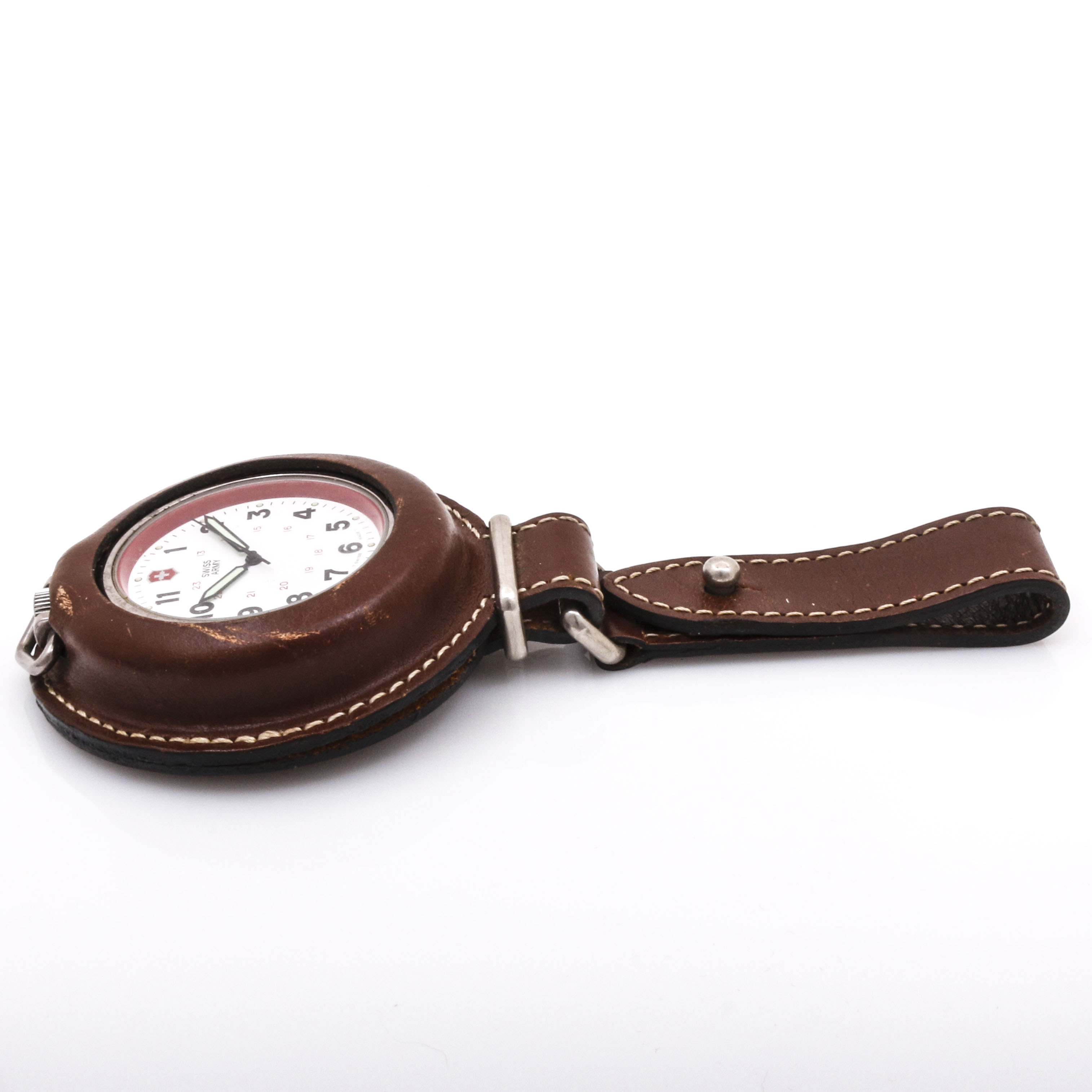 Swiss Army Pocket Watch and Ingersol Pin Watch