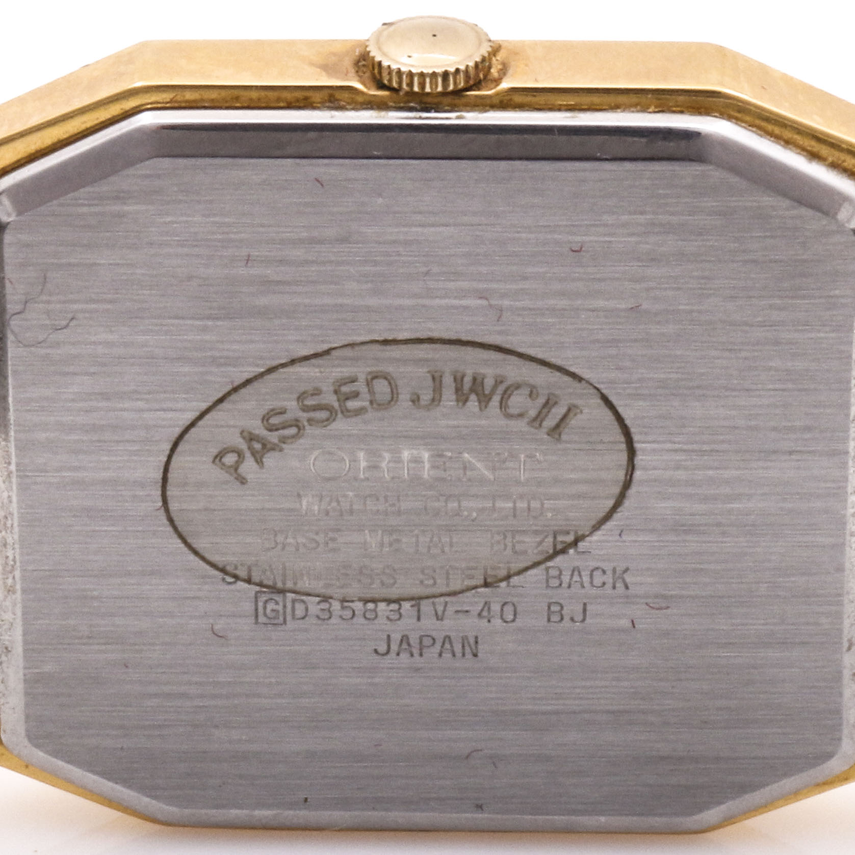 Orient Gold Tone Watch