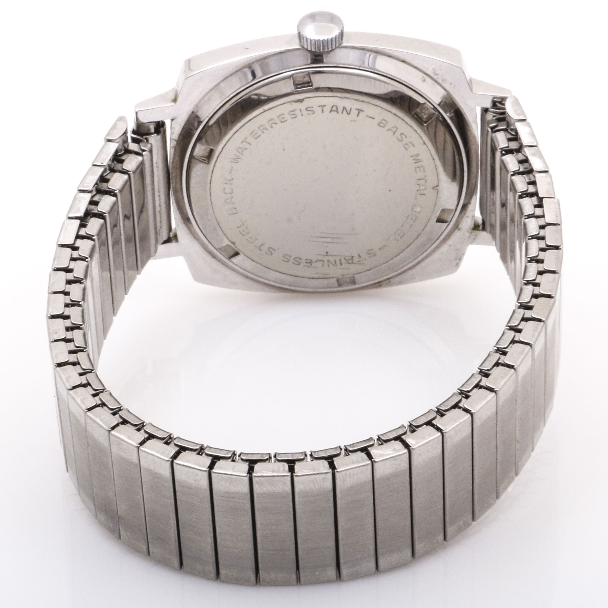 Gruen Stainless Steel Expansion Band Watch