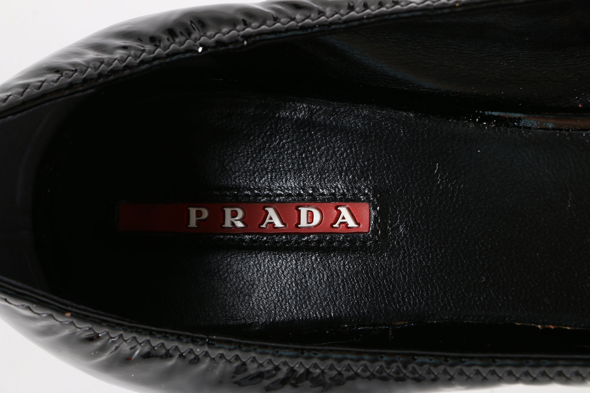 Prada Vernice Soft Patent Leather Heels