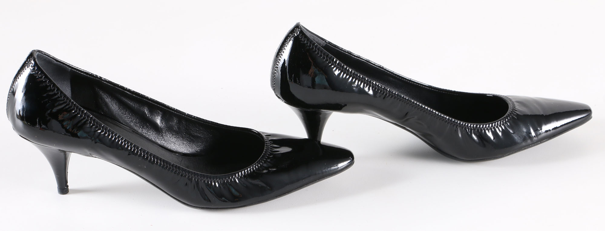 Prada Vernice Soft Patent Leather Heels