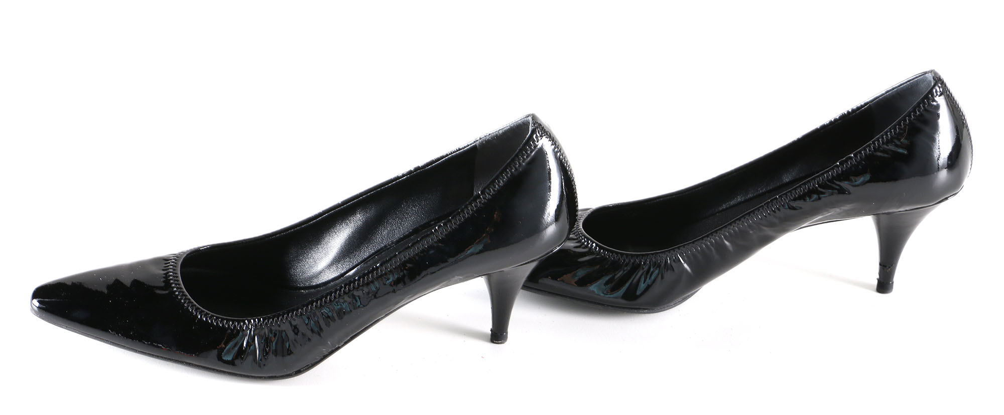 Prada Vernice Soft Patent Leather Heels