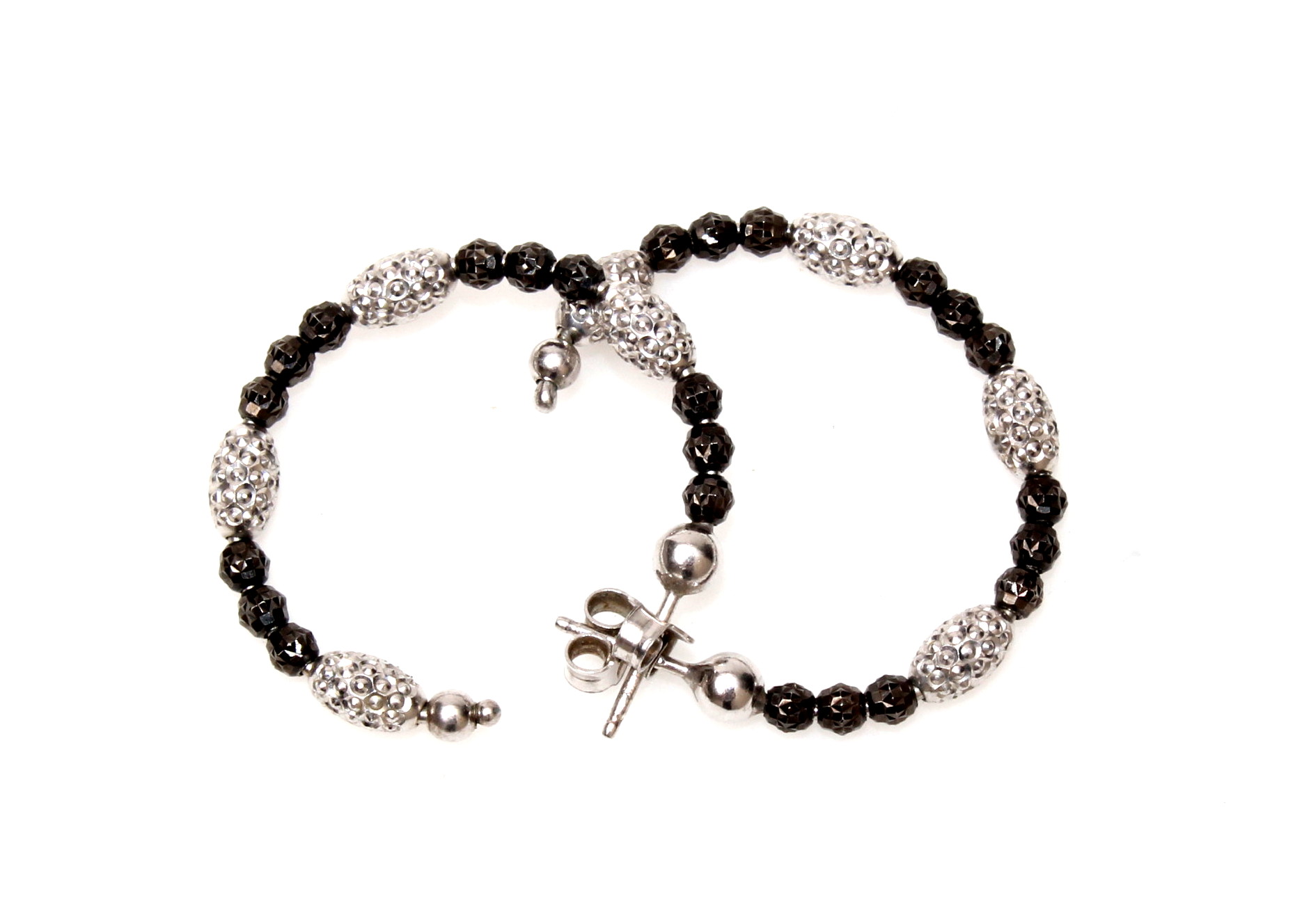 Sterling and Faceted Crystal Jewelry Set