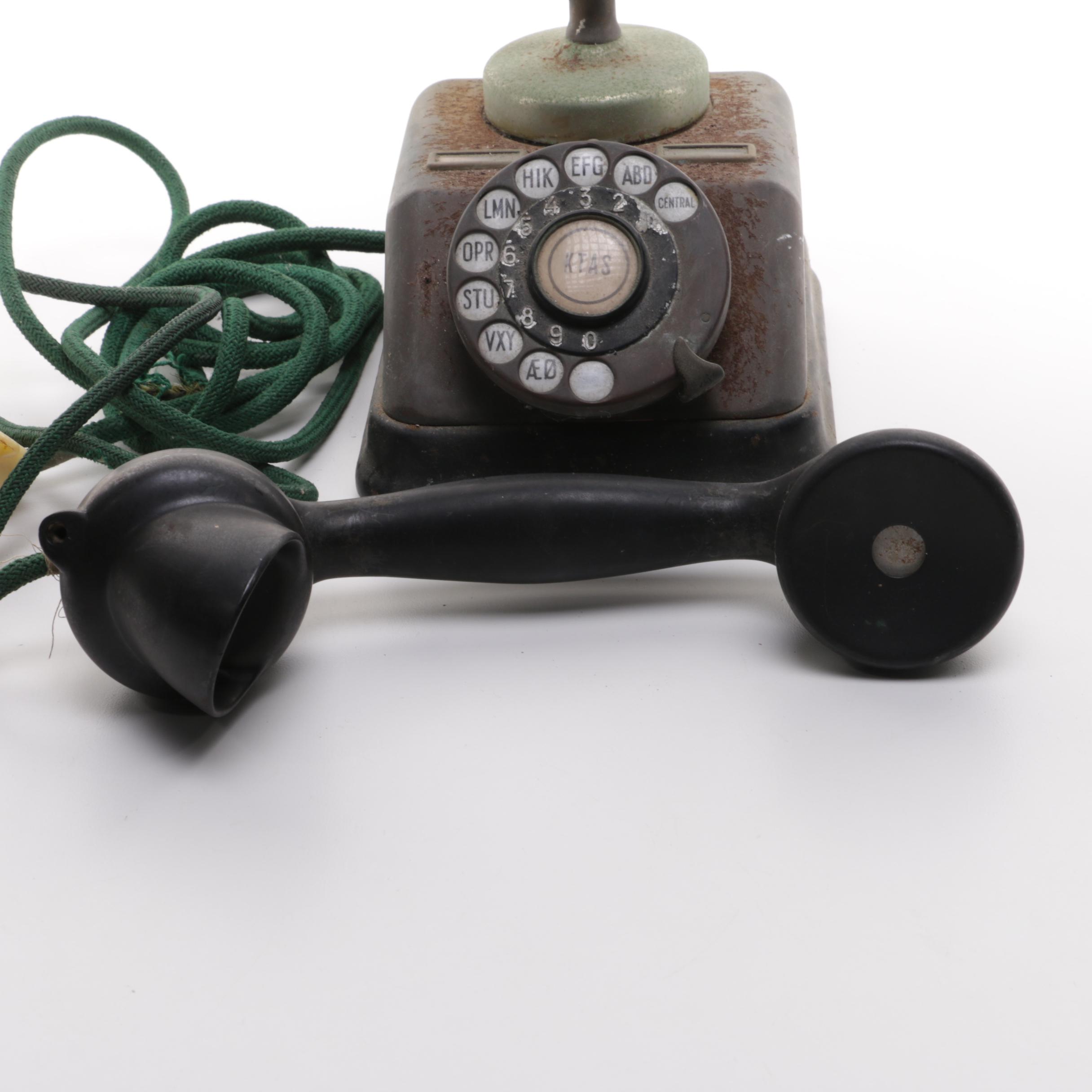 French Style Rotary Telephones