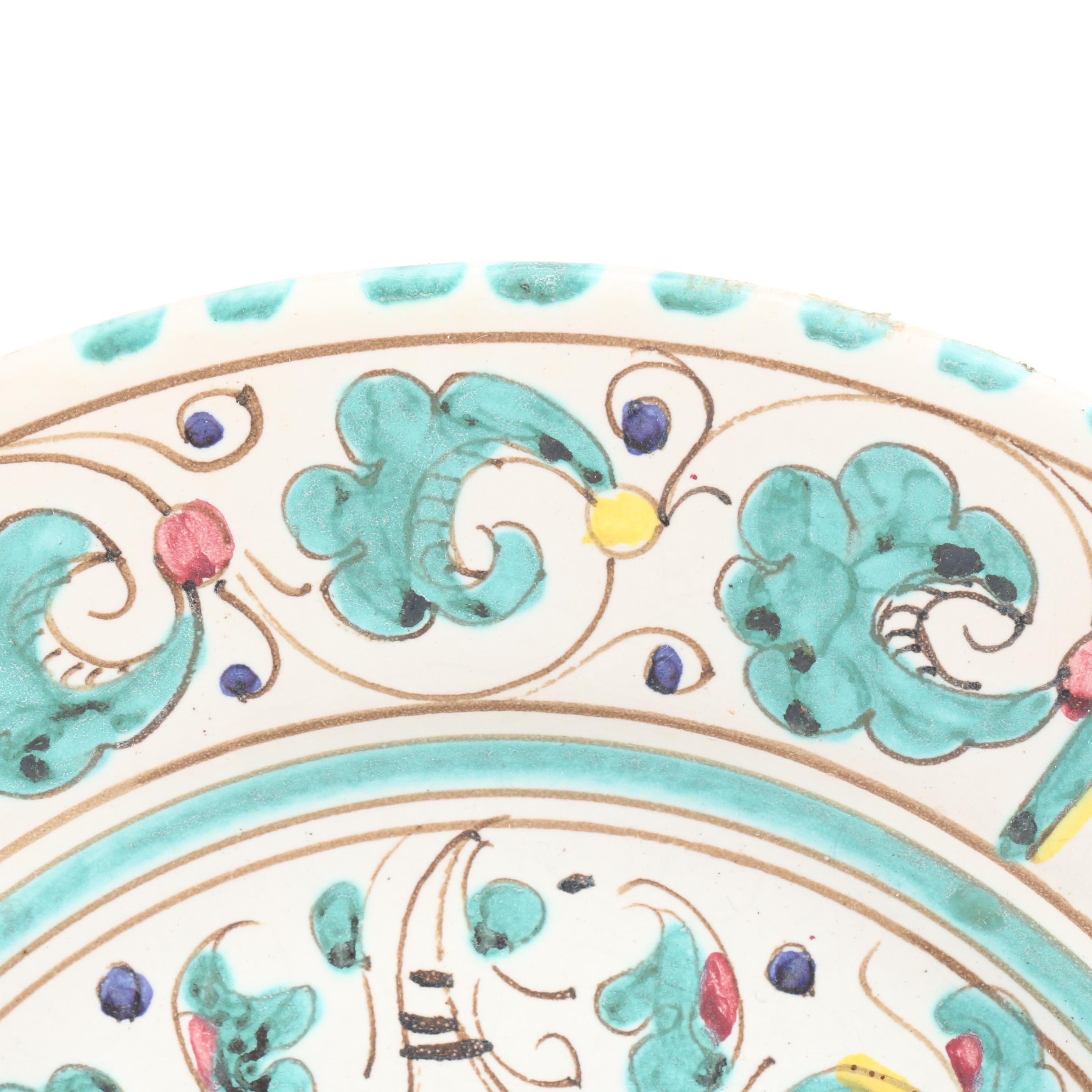 Hand Painted Deruta "Orvieto" Rooster China Set