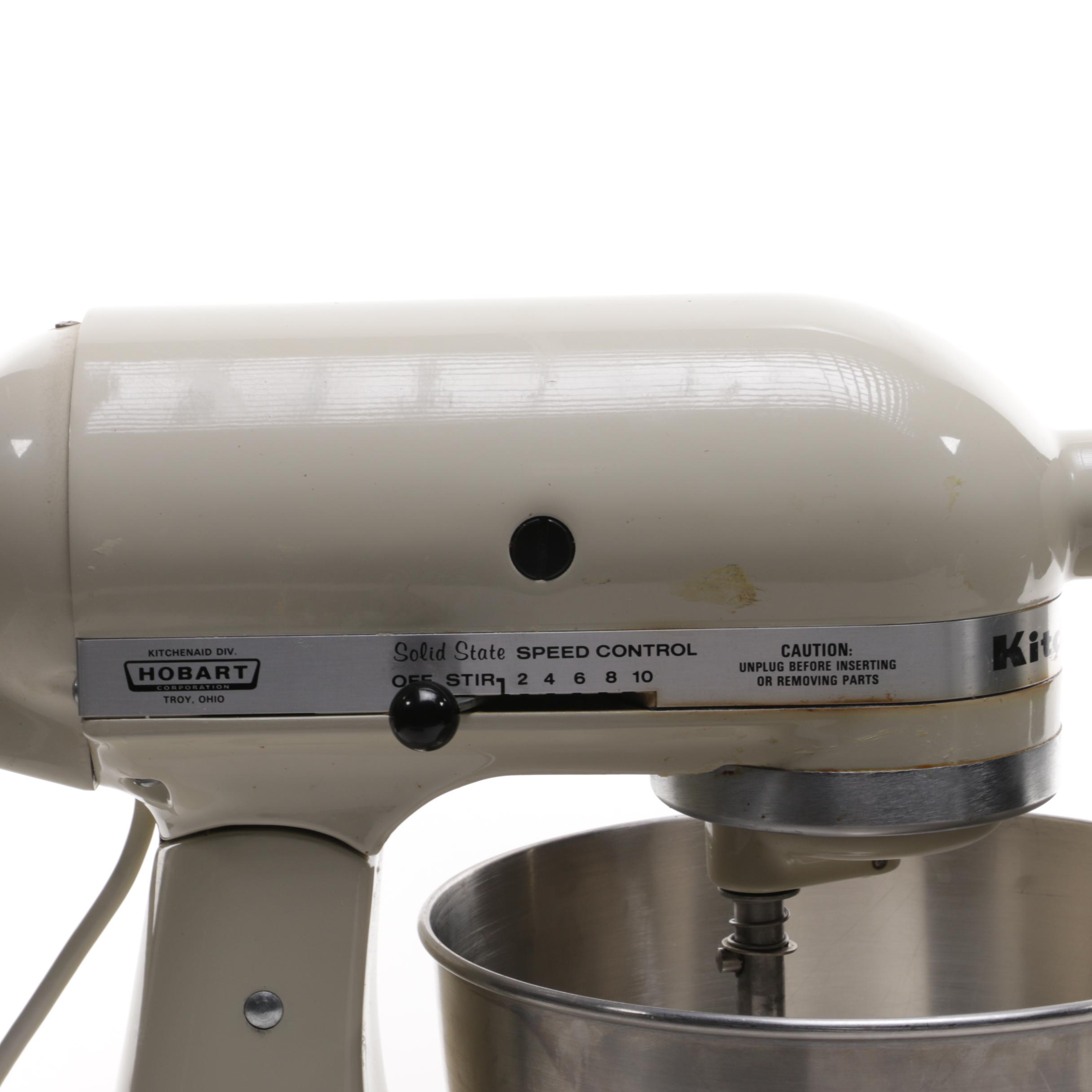 KitchenAid 4.5 Quart Household Stand Mixer and Accessories