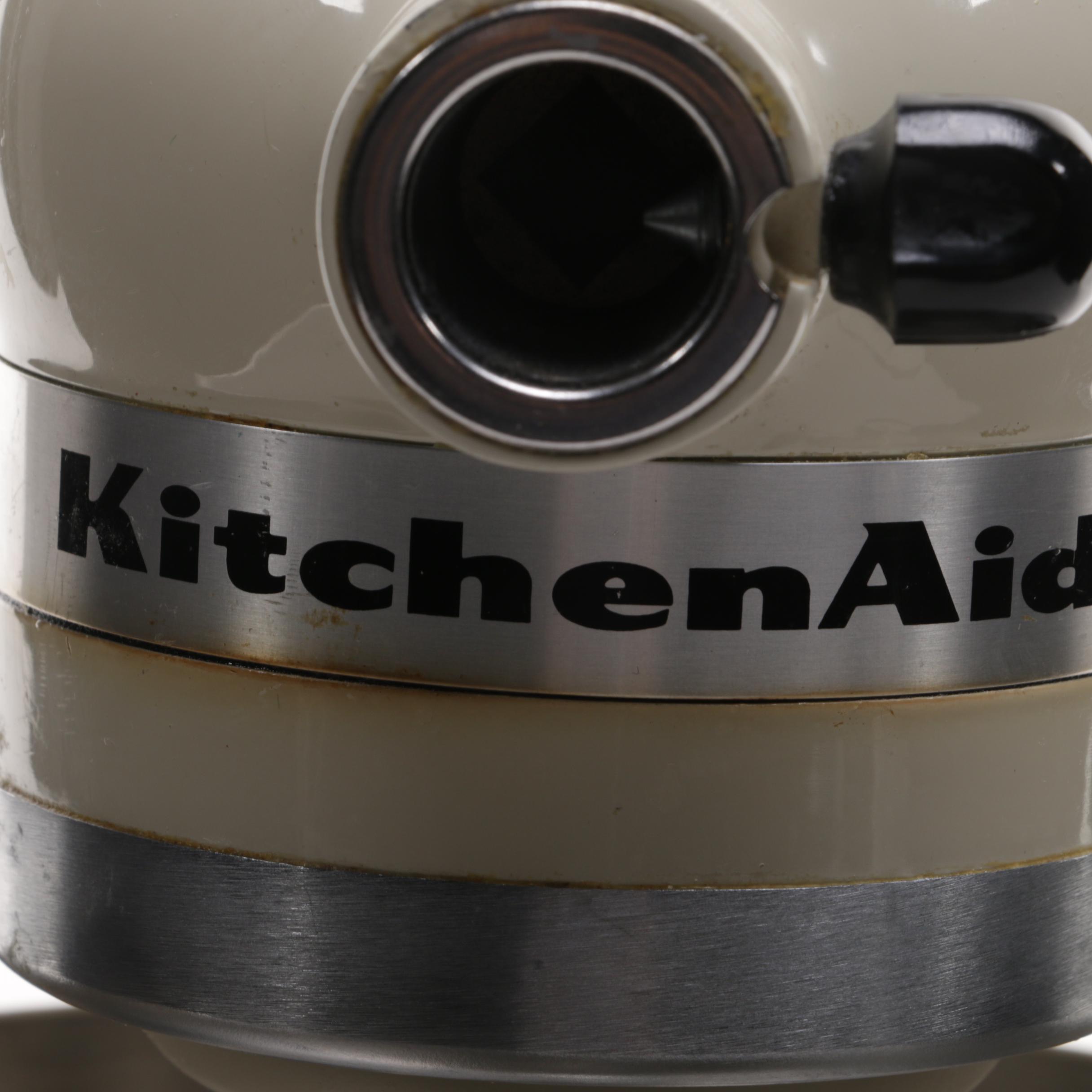 KitchenAid 4.5 Quart Household Stand Mixer and Accessories