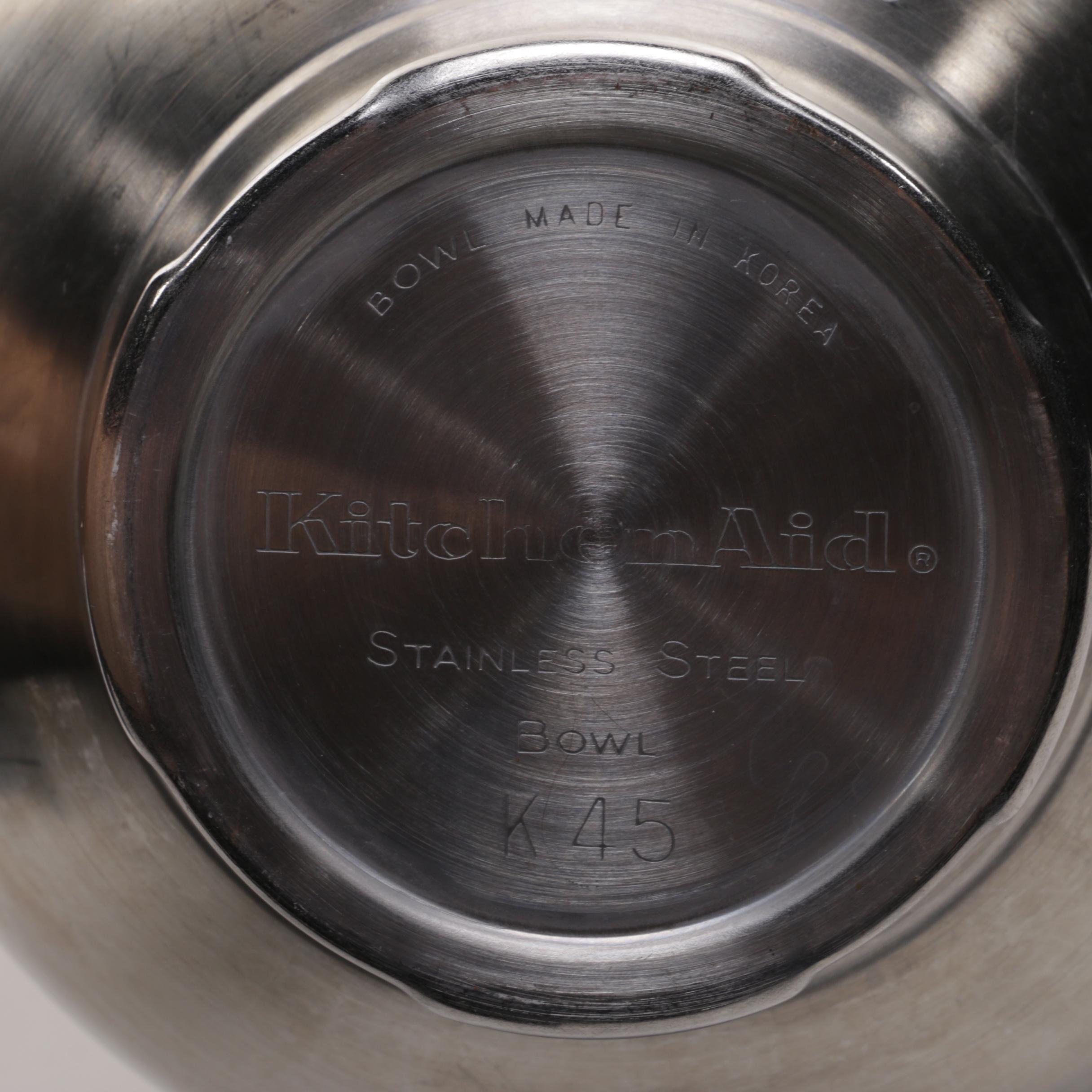 KitchenAid 4.5 Quart Household Stand Mixer and Accessories