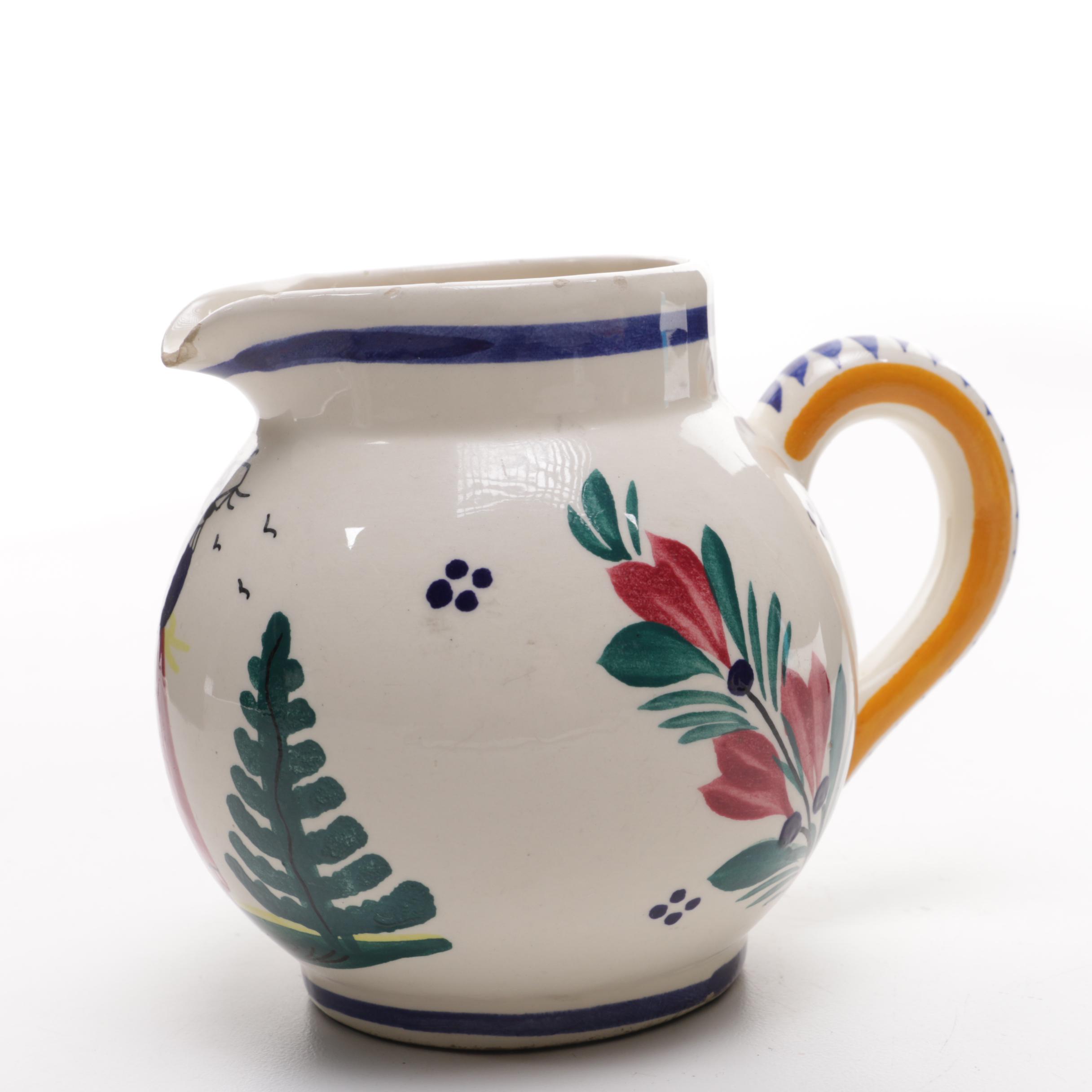 Quimper French Faience Pottery Pieces