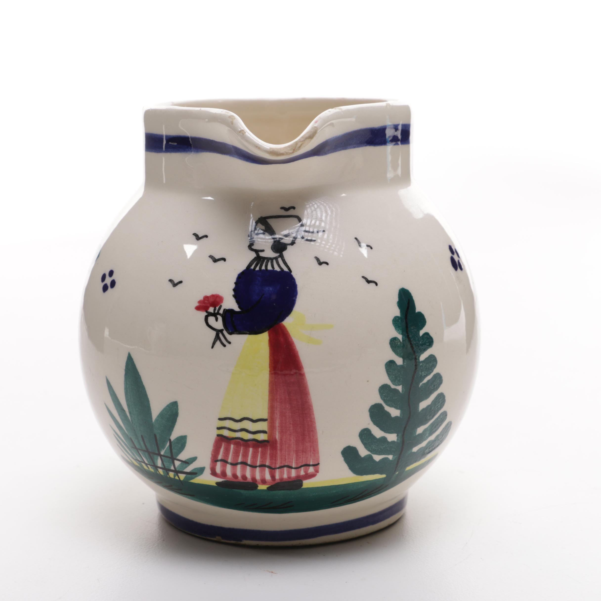 Quimper French Faience Pottery Pieces