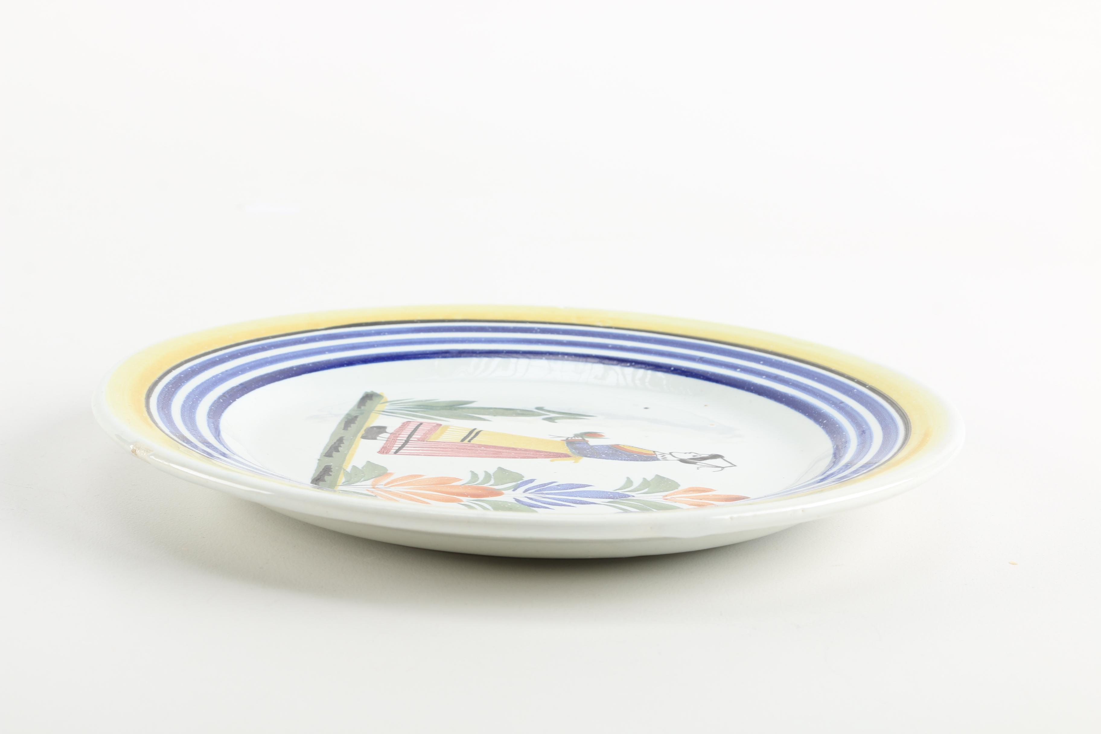 Henriot Quimper Faience Pieces